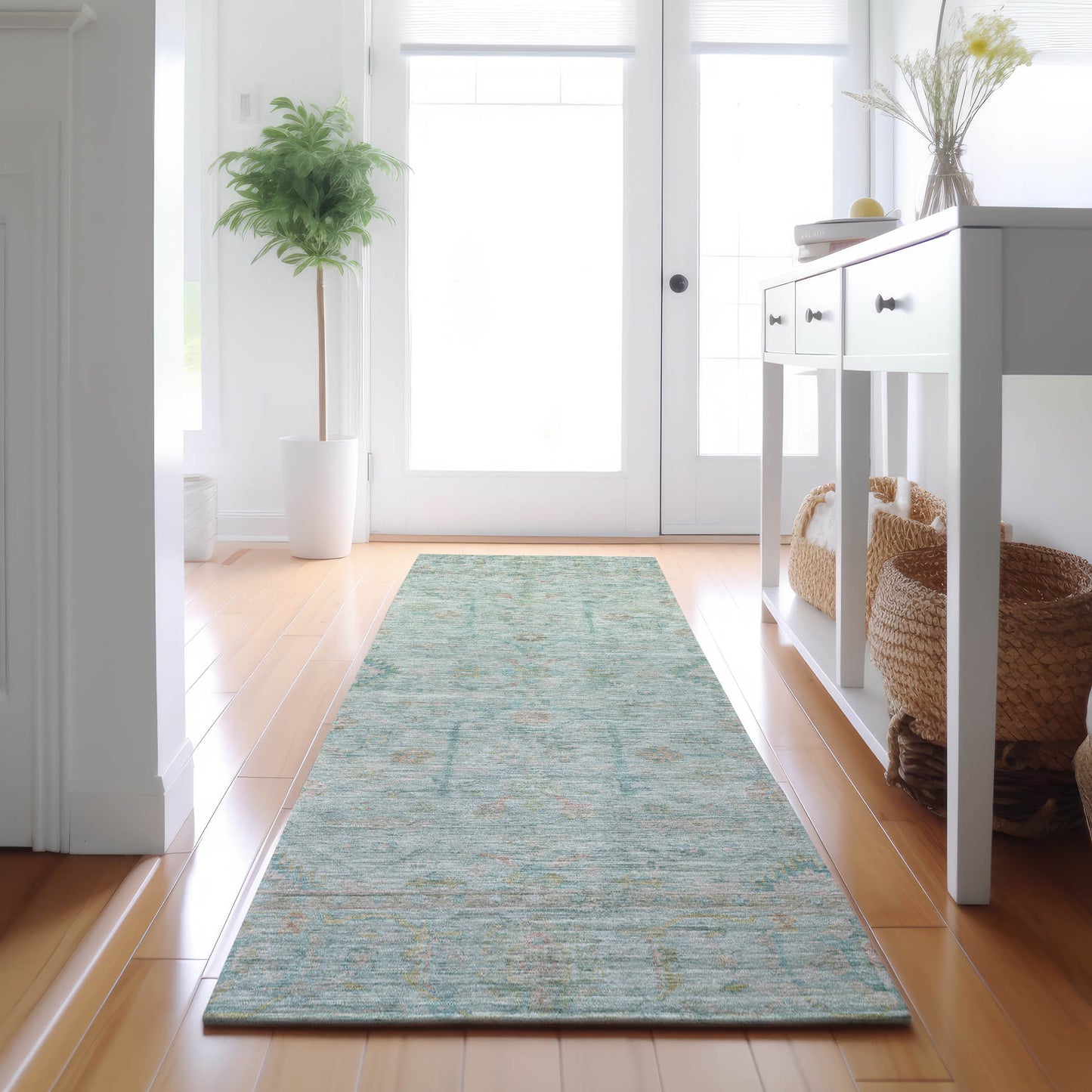 Machine Made Ravenna RN5 Sky - Dalyn Rugs