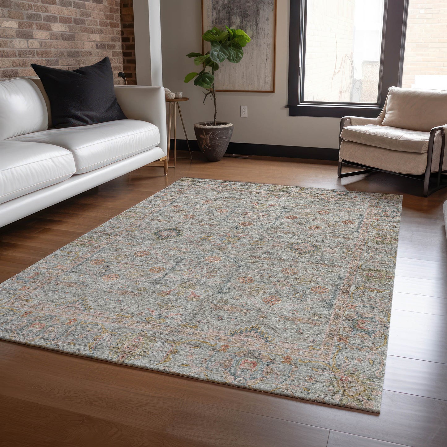 Machine Made Ravenna RN5 Taupe - Dalyn Rugs