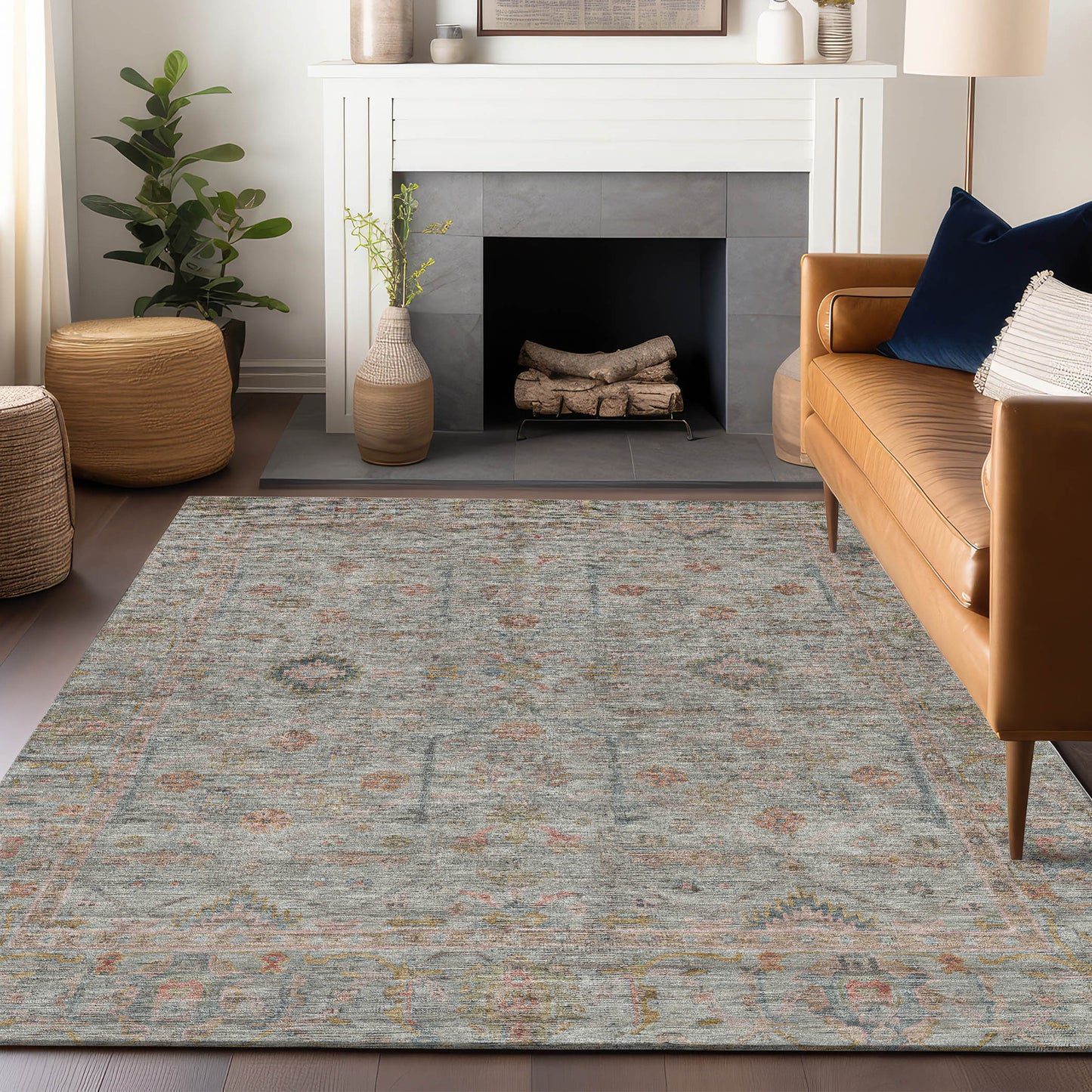 Machine Made Ravenna RN5 Taupe - Dalyn Rugs