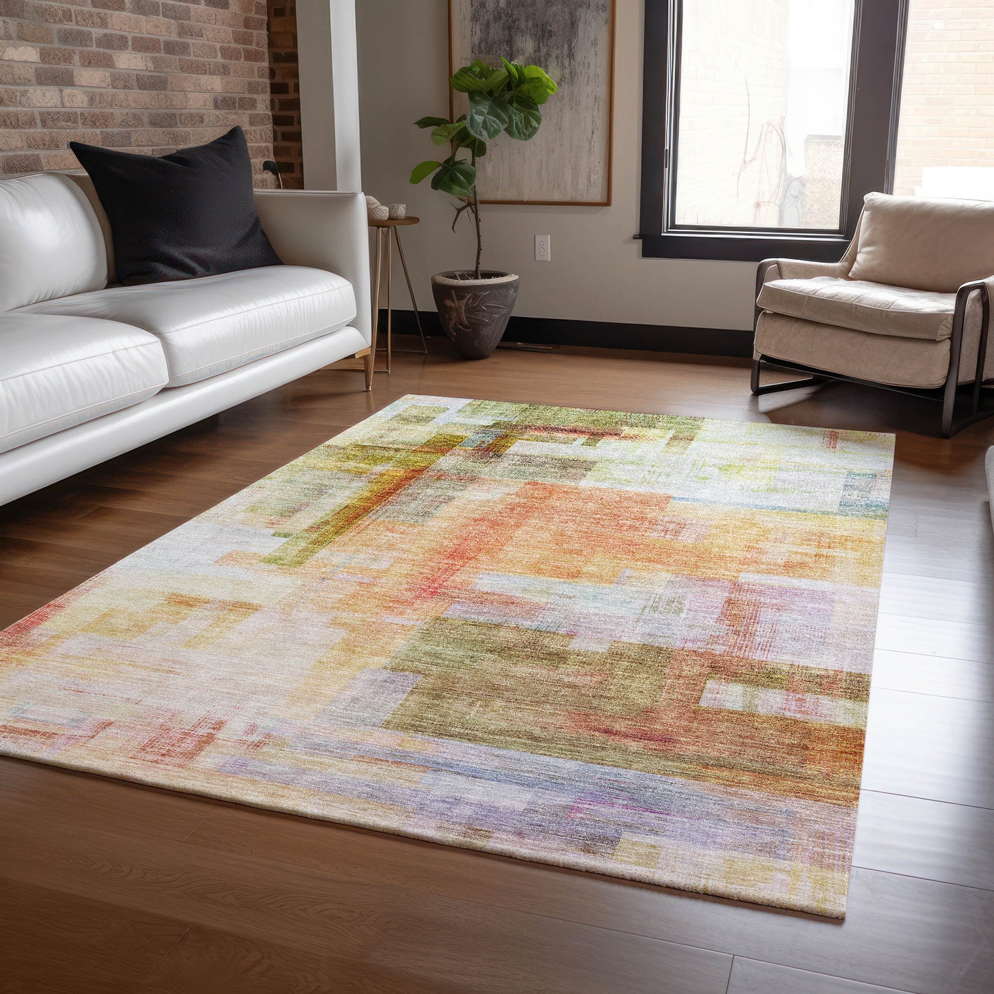 Machine Made Ravenna RN6 Coral - Dalyn Rugs