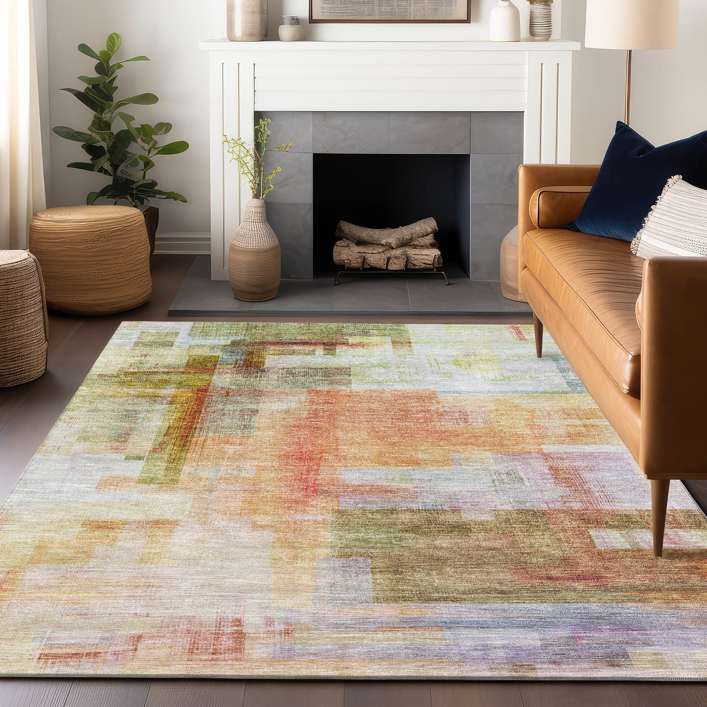Machine Made Ravenna RN6 Coral - Dalyn Rugs