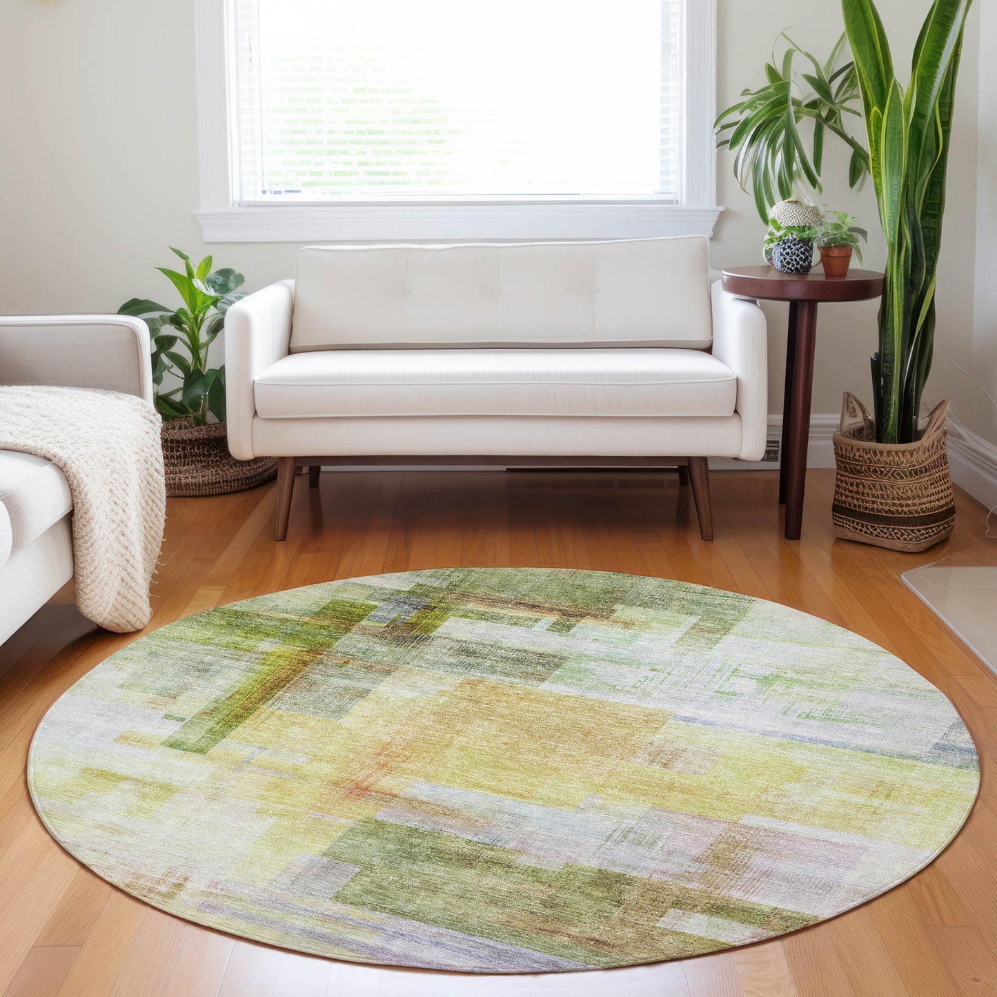 Machine Made Ravenna RN6 Green - Dalyn Rugs