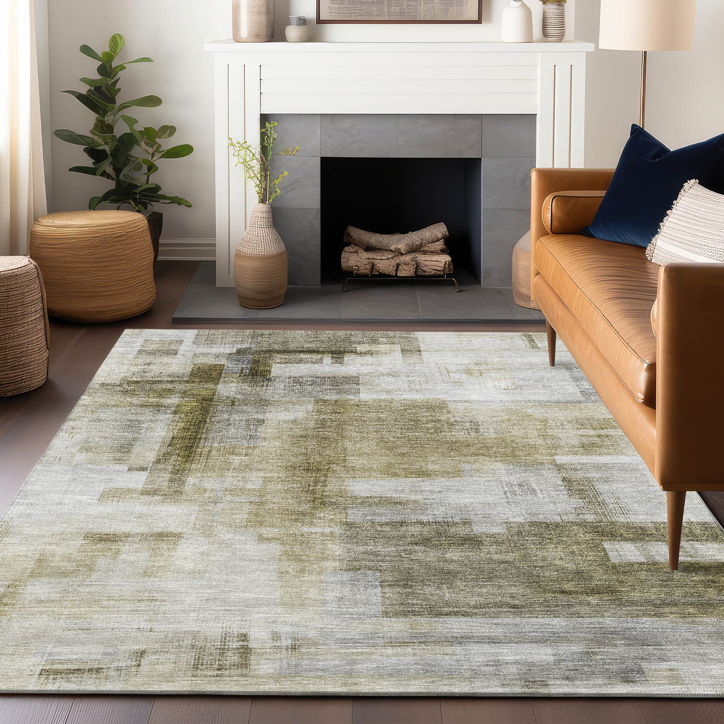 Machine Made Ravenna RN6 Taupe - Dalyn Rugs