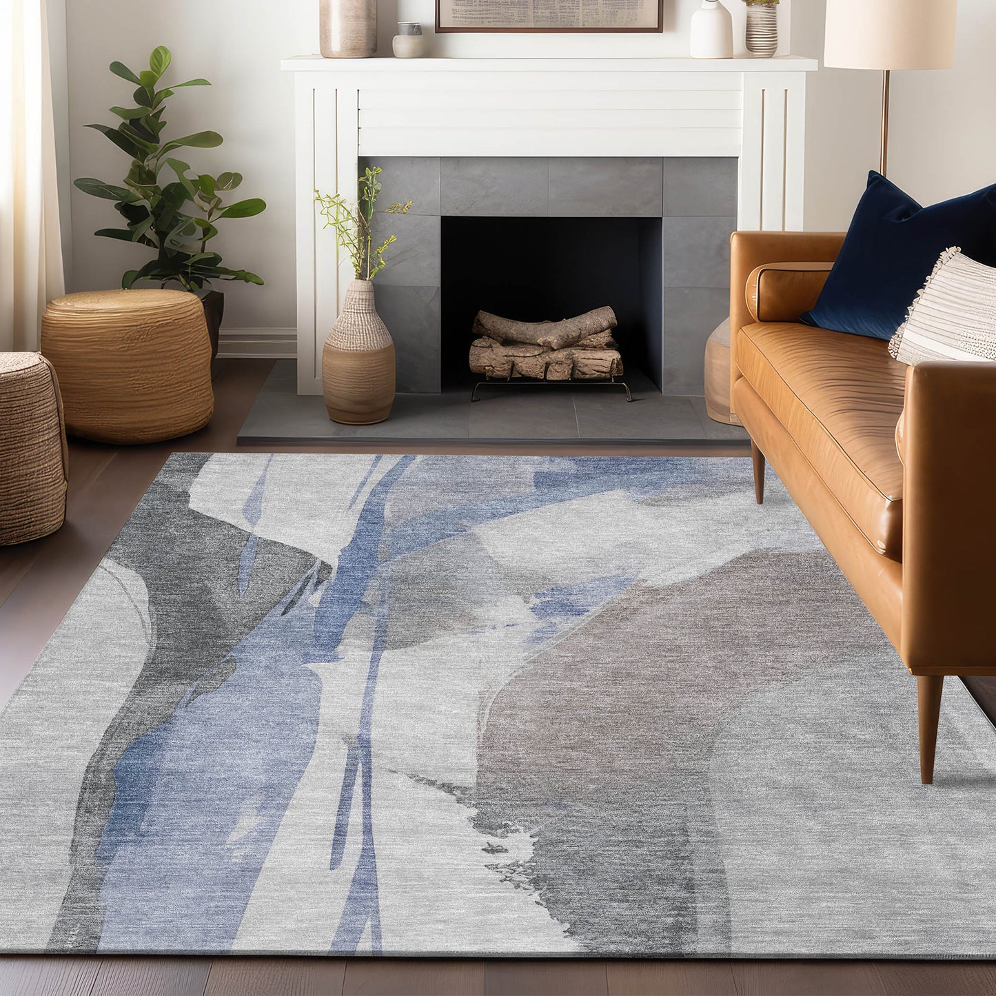 Machine Made Ravenna RN7 Denim - Dalyn Rugs