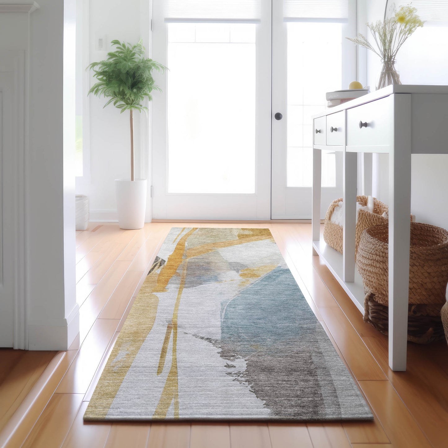 Machine Made Ravenna RN7 Gold - Dalyn Rugs
