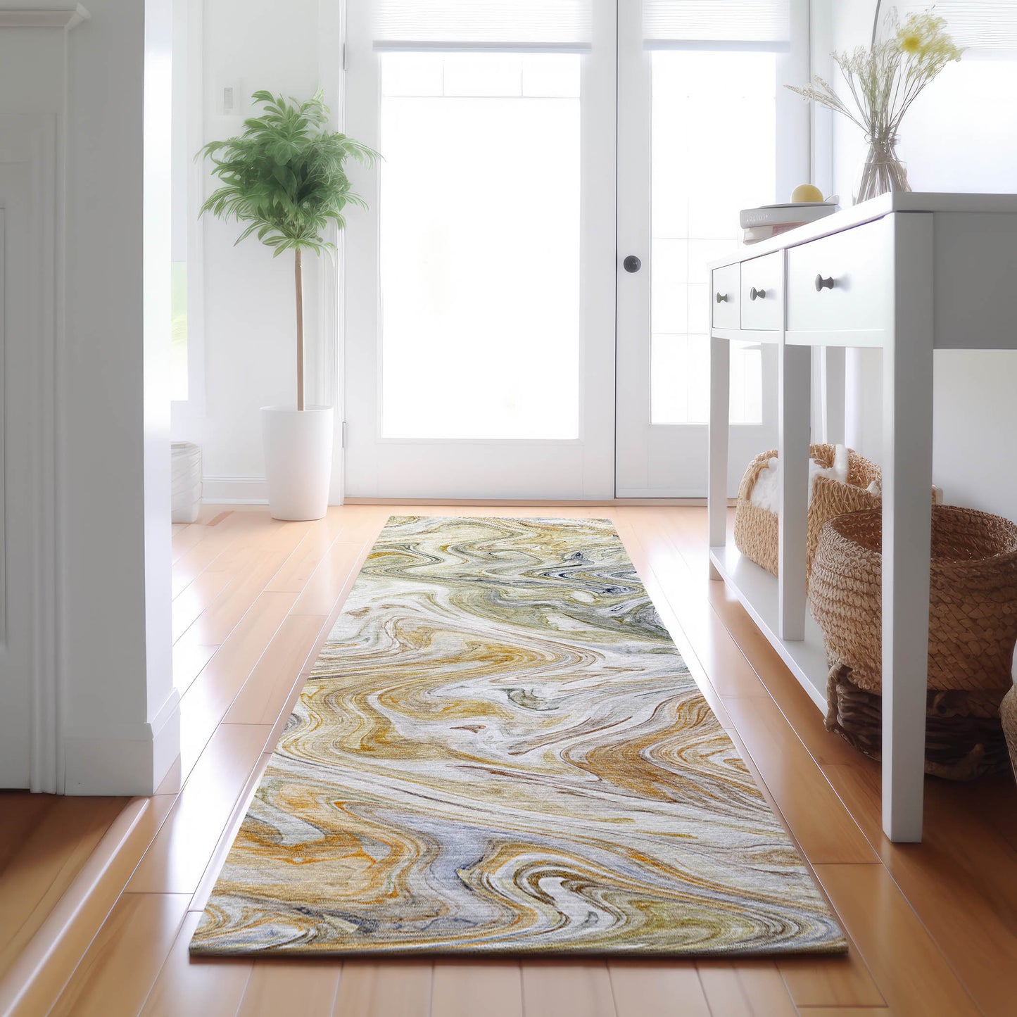 Machine Made Ravenna RN8 Linen - Dalyn Rugs