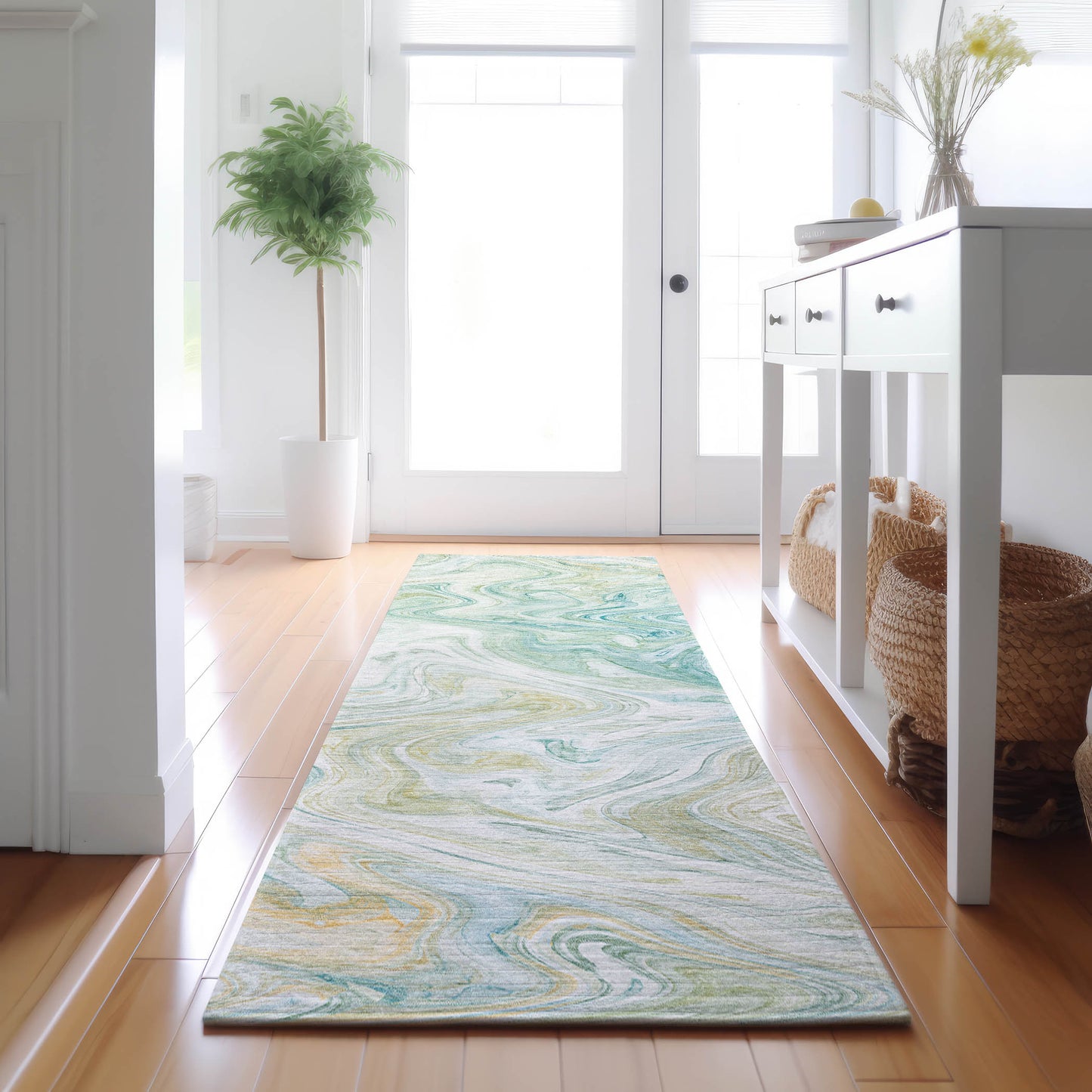 Machine Made Ravenna RN8 Sky - Dalyn Rugs