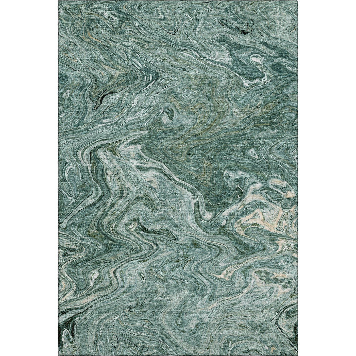 Machine Made Ravenna RN8 Teal - Dalyn Rugs