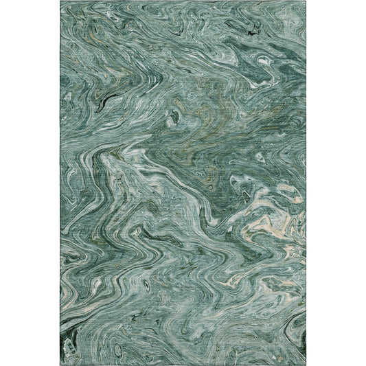 Machine Made Ravenna RN8 Teal - Dalyn Rugs