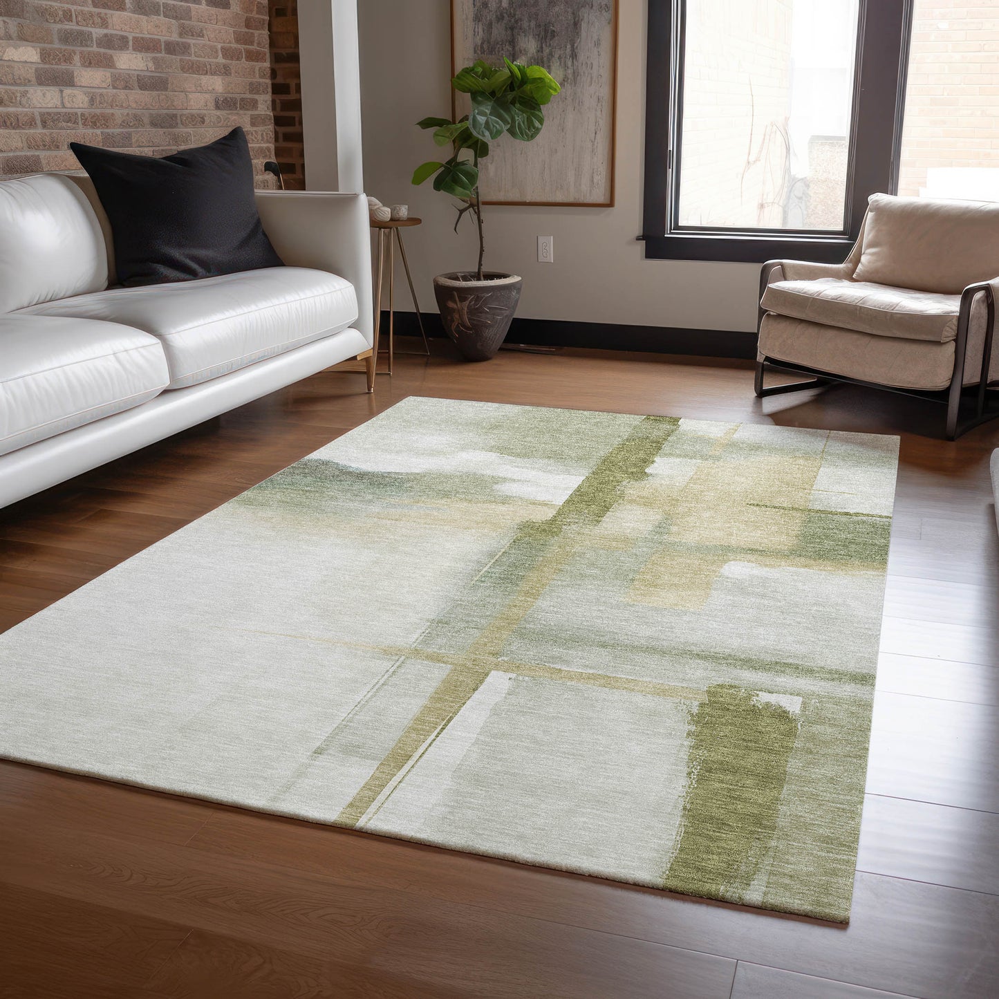 Machine Made Ravenna RN9 Aloe - Dalyn Rugs