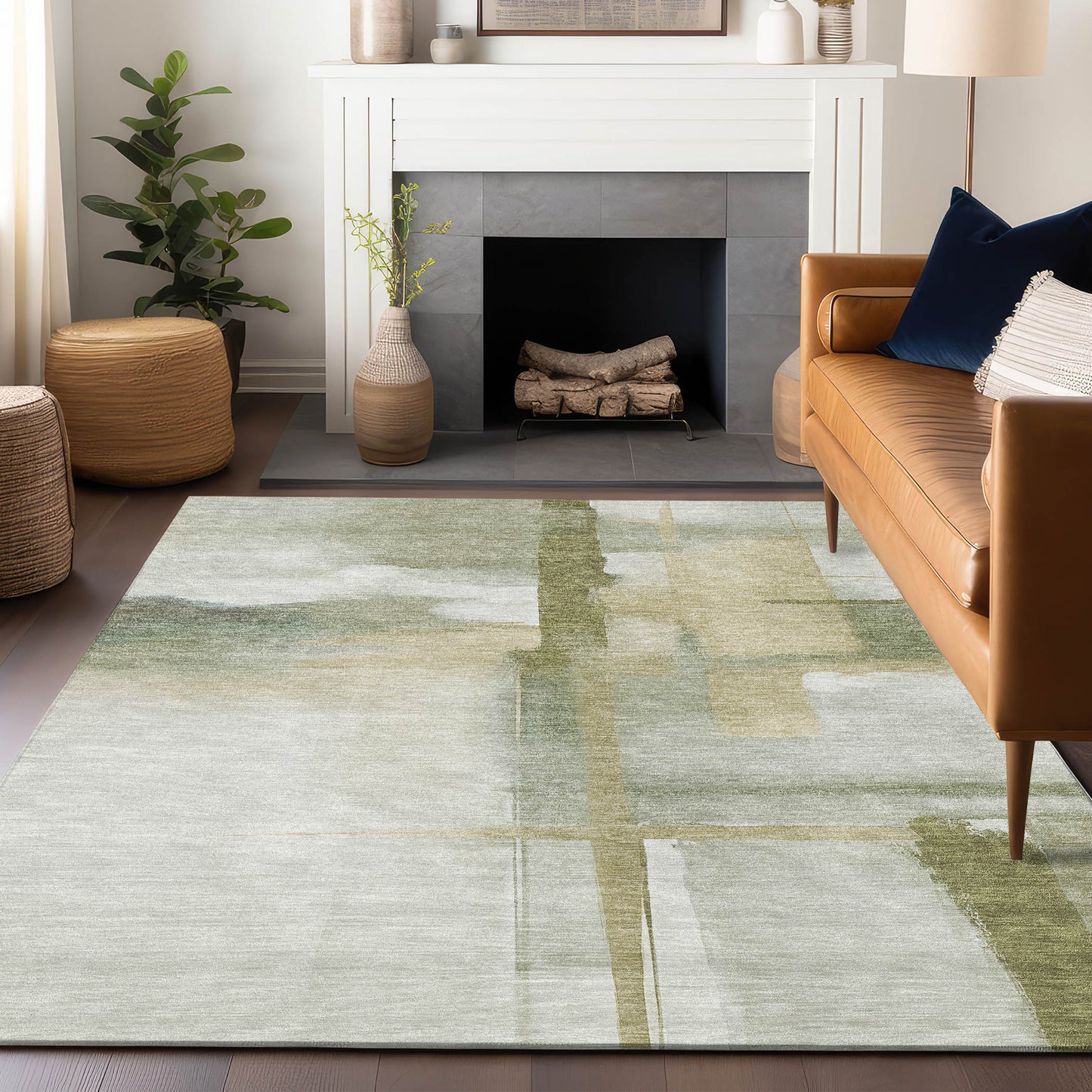 Machine Made Ravenna RN9 Aloe - Dalyn Rugs