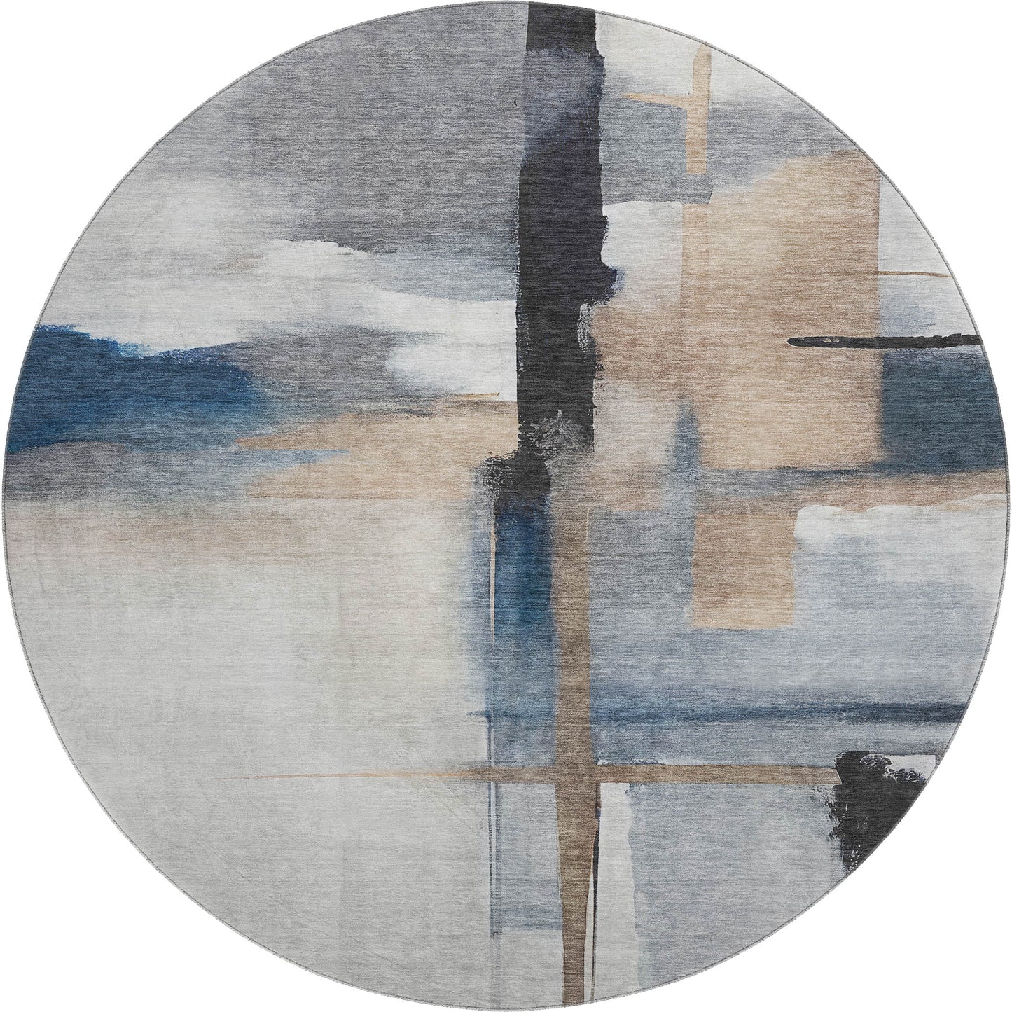 Machine Made Ravenna RN9 Blue - Dalyn Rugs