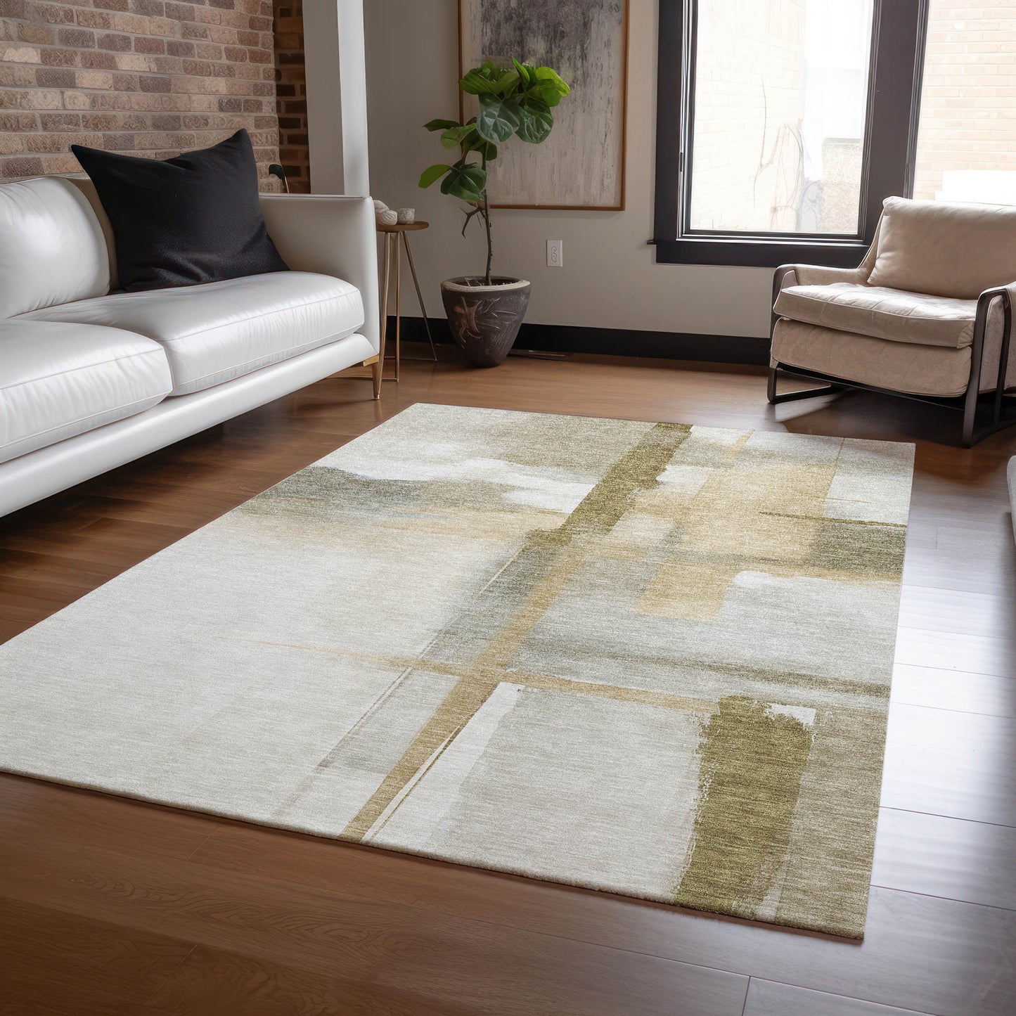Machine Made Ravenna RN9 Putty - Dalyn Rugs