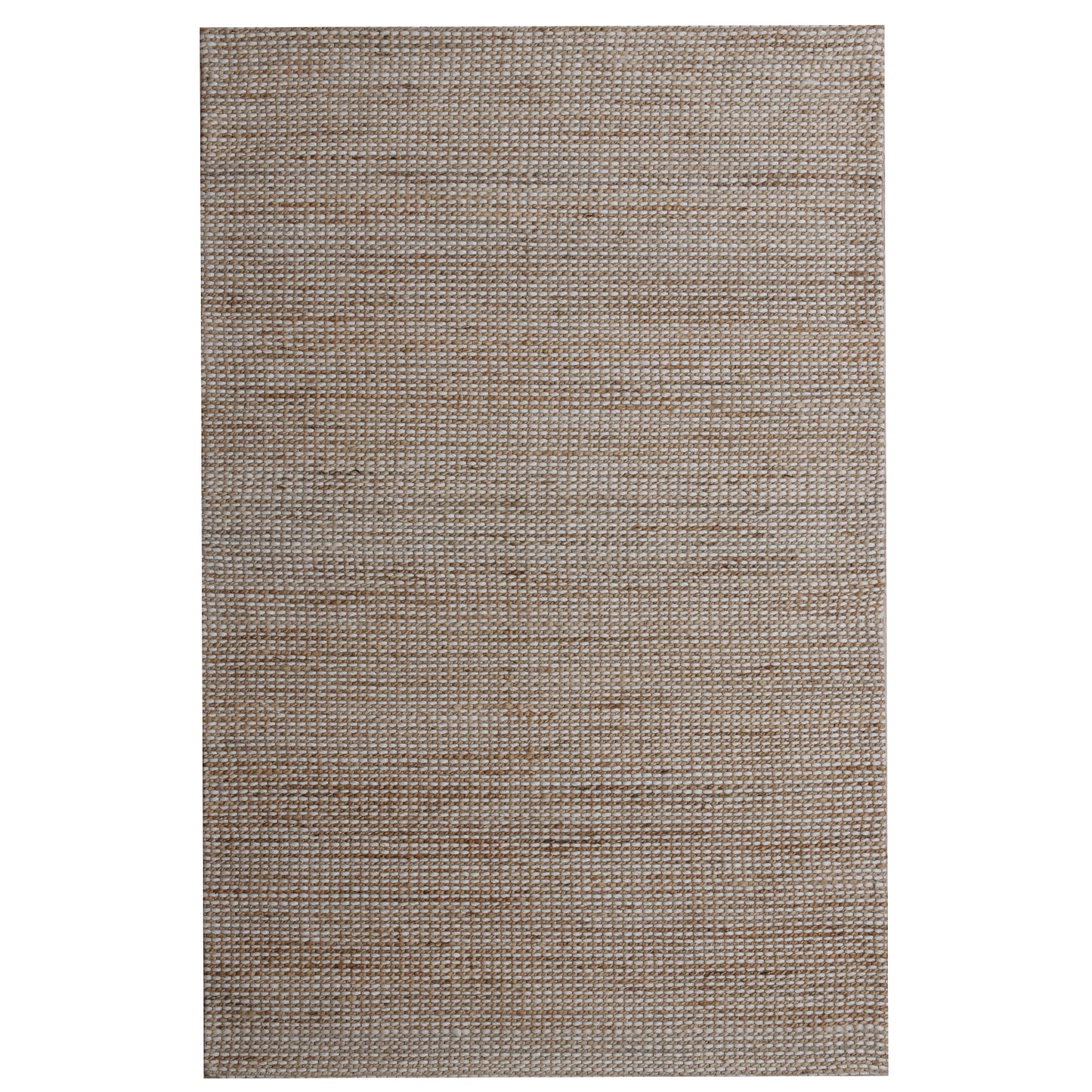 Rondane-03422 Farmhouse Hand-Woven Beige/Natural Cotton Indoor Area Rug - LR Home