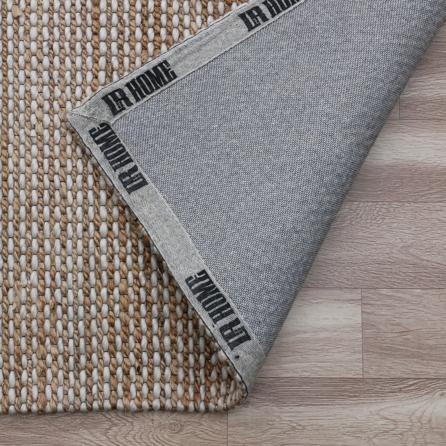 Rondane-03422 Farmhouse Hand-Woven Beige/Natural Cotton Indoor Area Rug - LR Home
