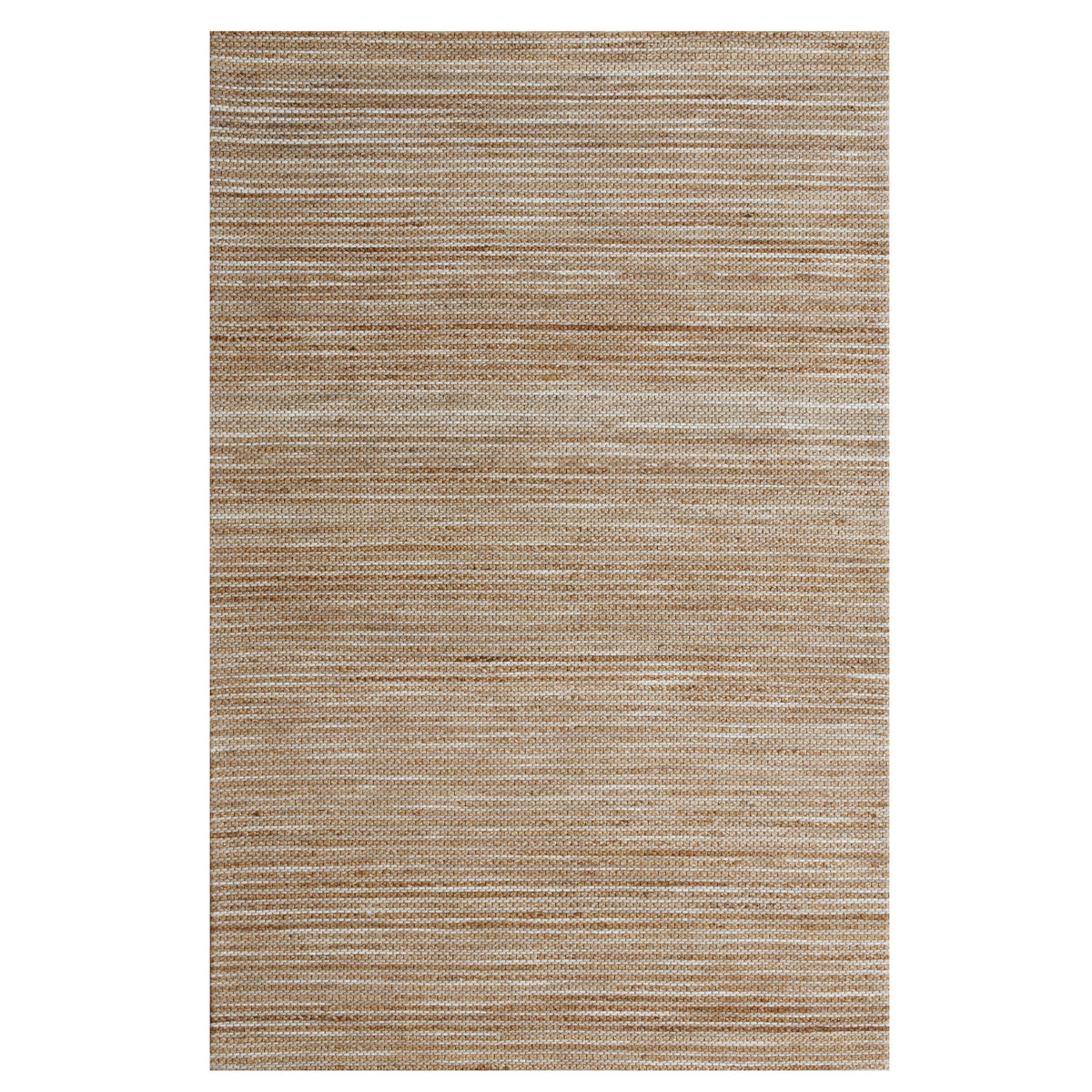 Rondane Amaya Beige Farmhouse Jute and Wool Blend Indoor Area Rug - Silo view