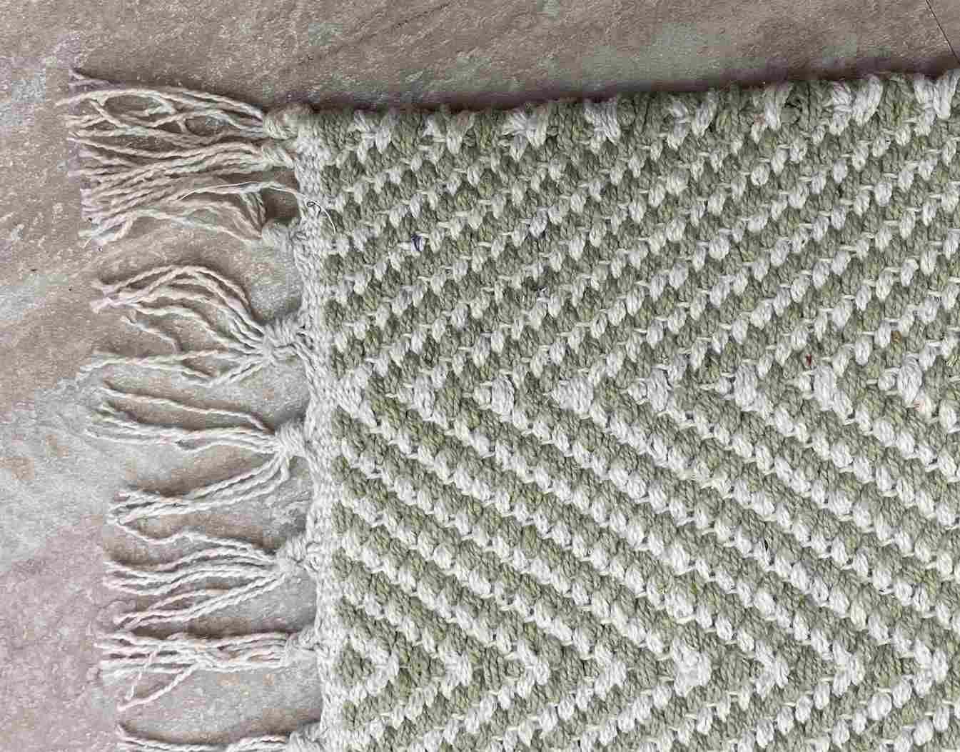 Rugs Ariel-99980 Farmhouse Hand-Tufted Gray/Ivory Cotton Indoor Area Rug - LR Home