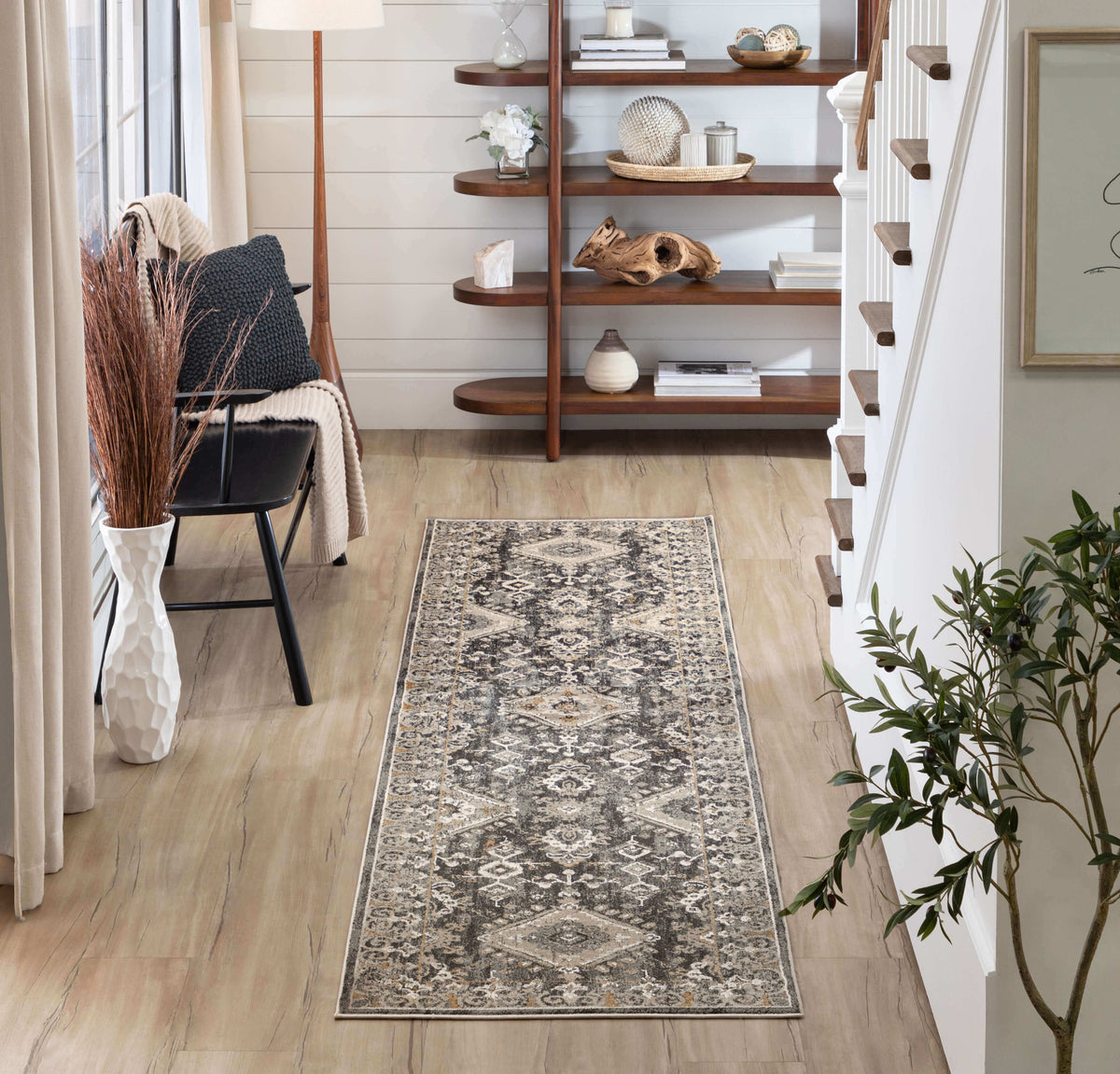 Windermere Ravenglass Anthracite Area Rug