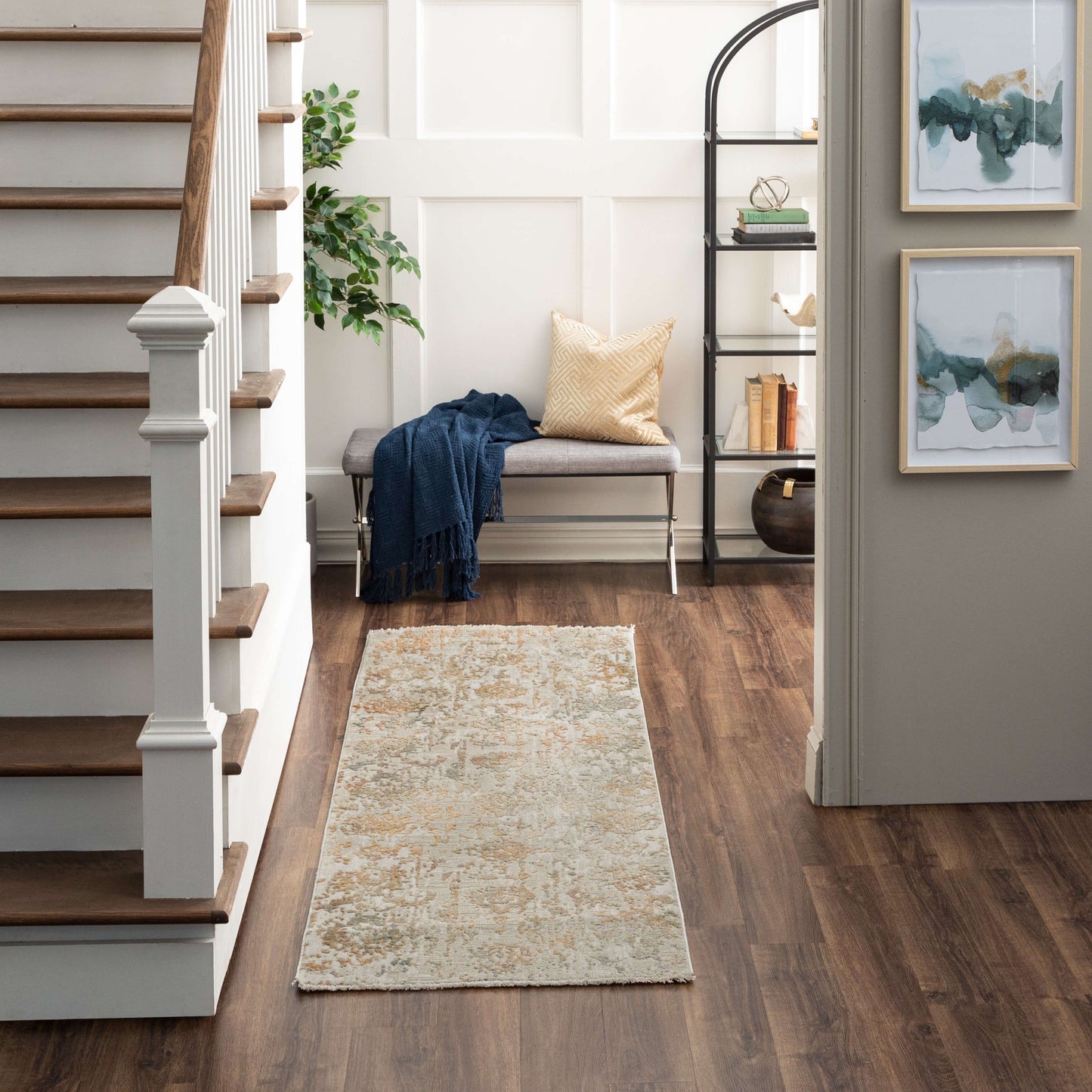 Reflection Beige Area Rug - Karastan