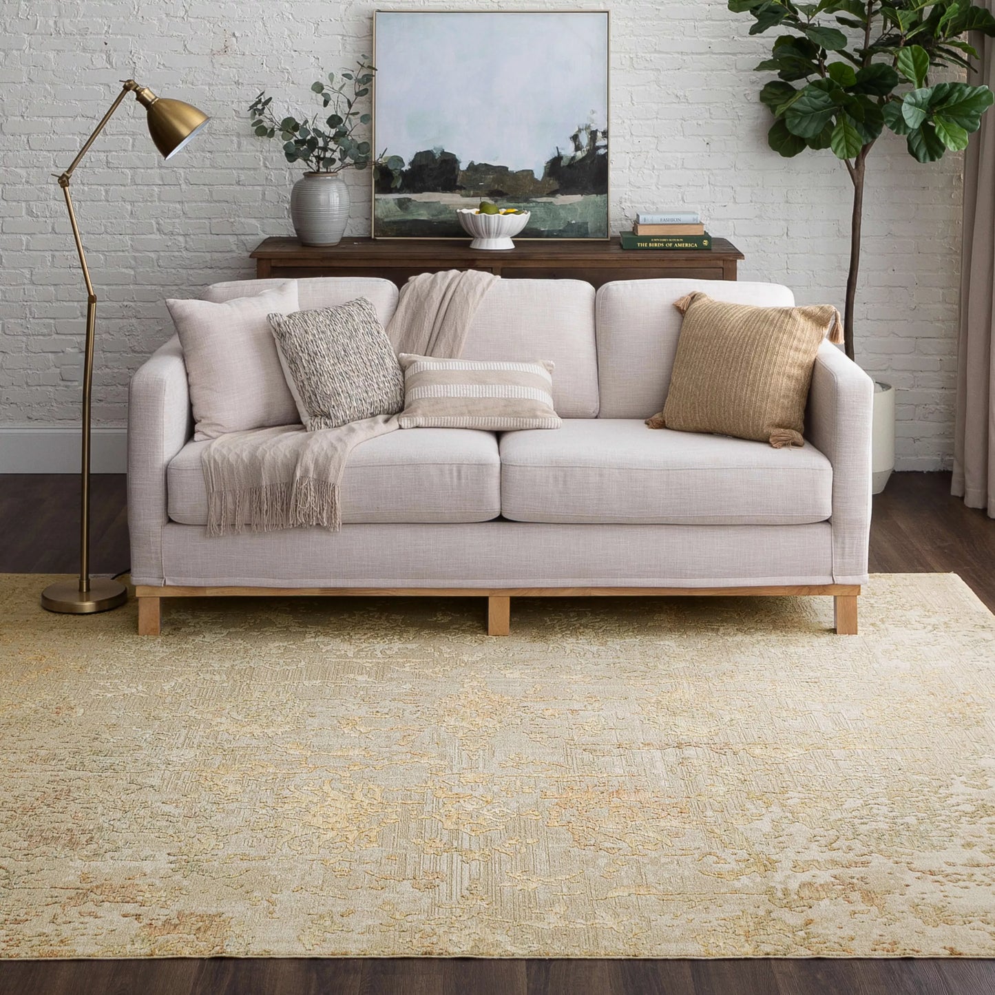 Reflection Beige Area Rug - Karastan