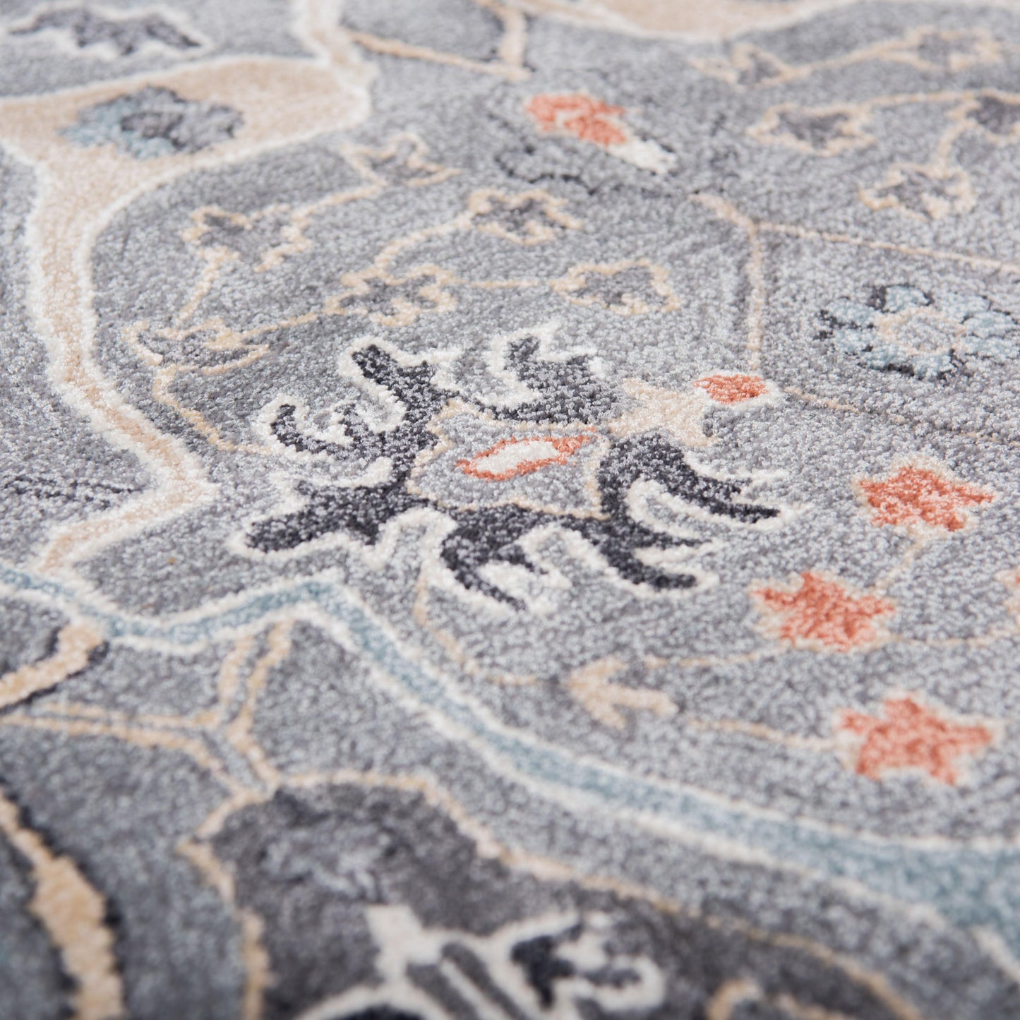 Sapphire SAH445 Gray Hand Tufted Rug - Rizzy