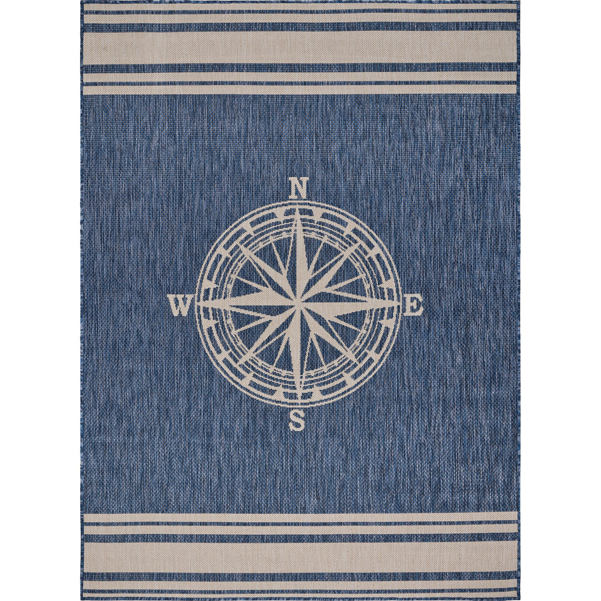 Nautical Navigation Indoor/Outdoor Accent Rug - Silo view
