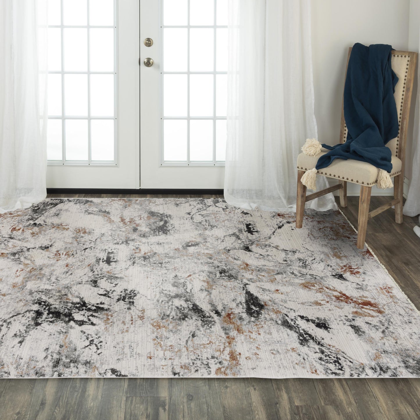 Stratford SFD767 Natural  Machine-Made Rug - Rizzy