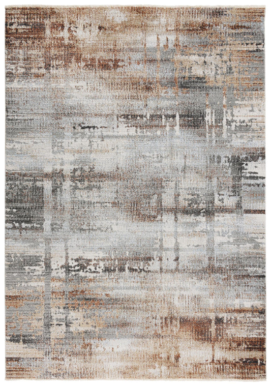 Stratford SFD770 Gray Machine-Made Rug - Rizzy