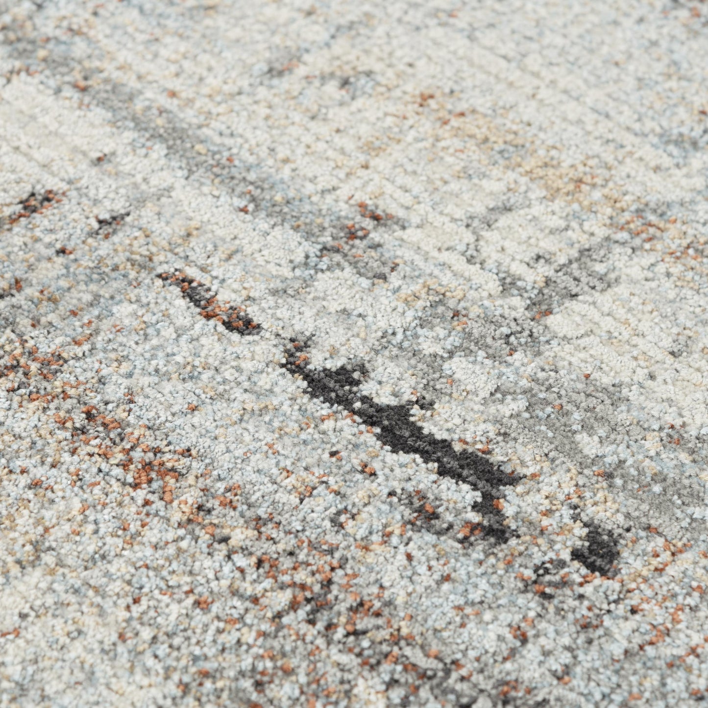 Stratford SFD770 Gray Machine-Made Rug - Rizzy