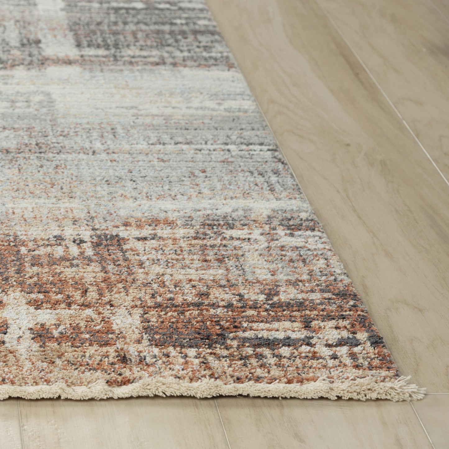 Stratford SFD770 Gray Machine-Made Rug - Rizzy