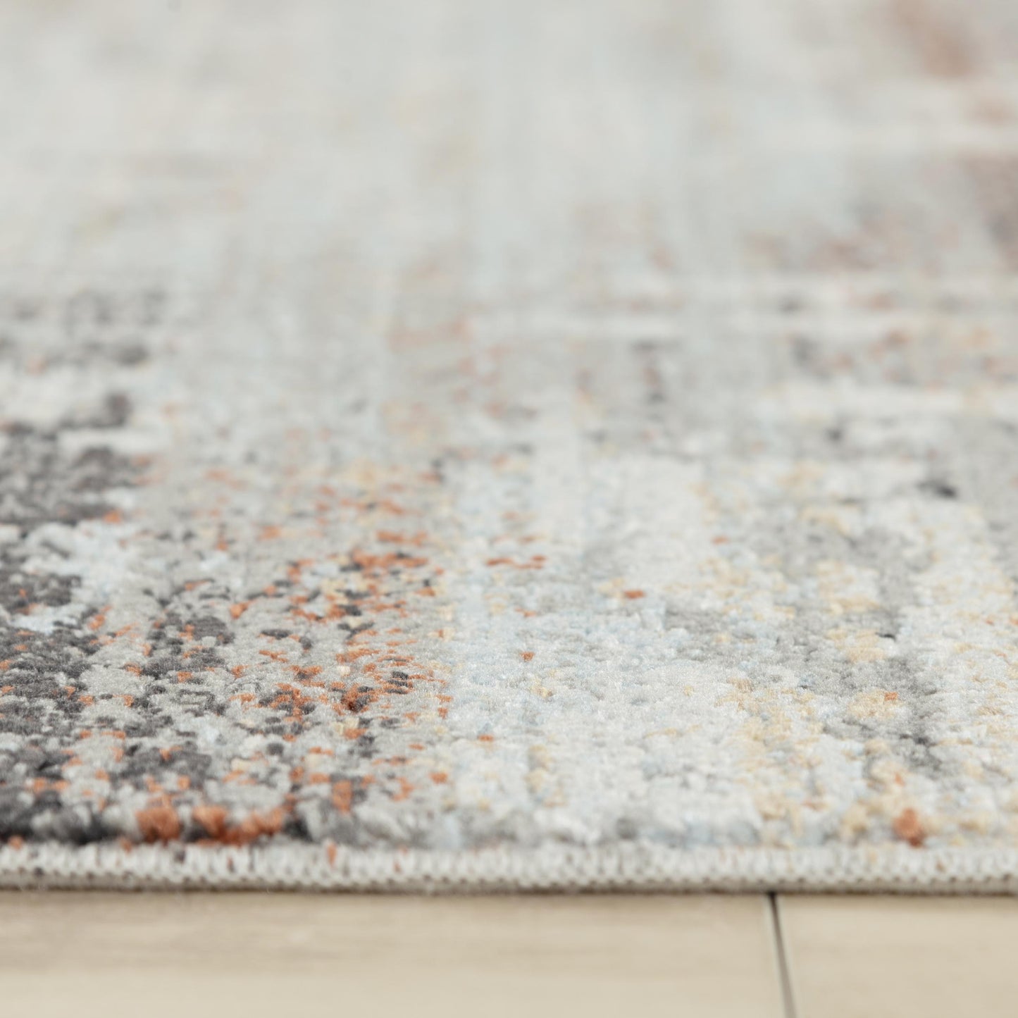Stratford SFD770 Gray Machine-Made Rug - Rizzy