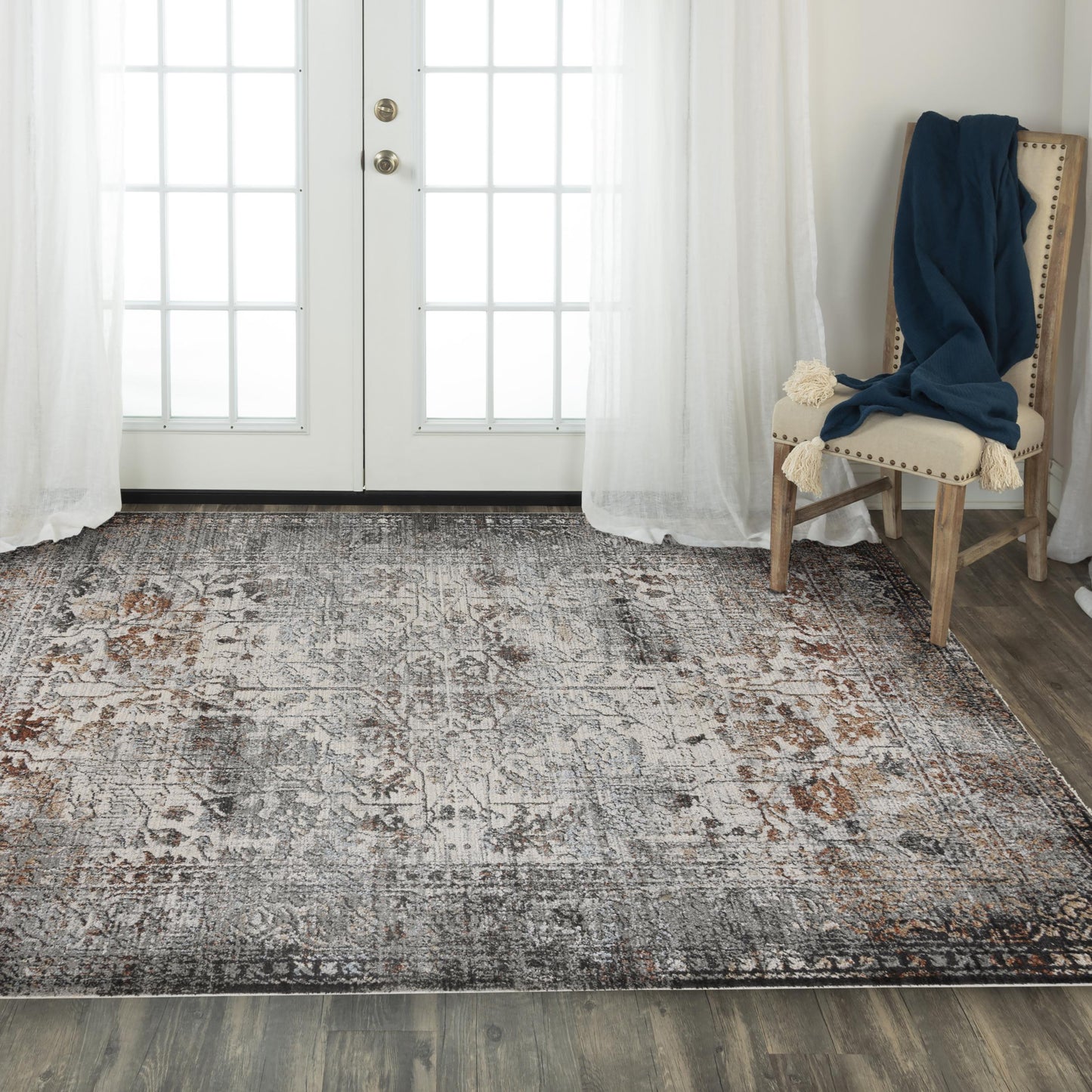 Stratford SFD771 Natural  Machine-Made Rug - Rizzy