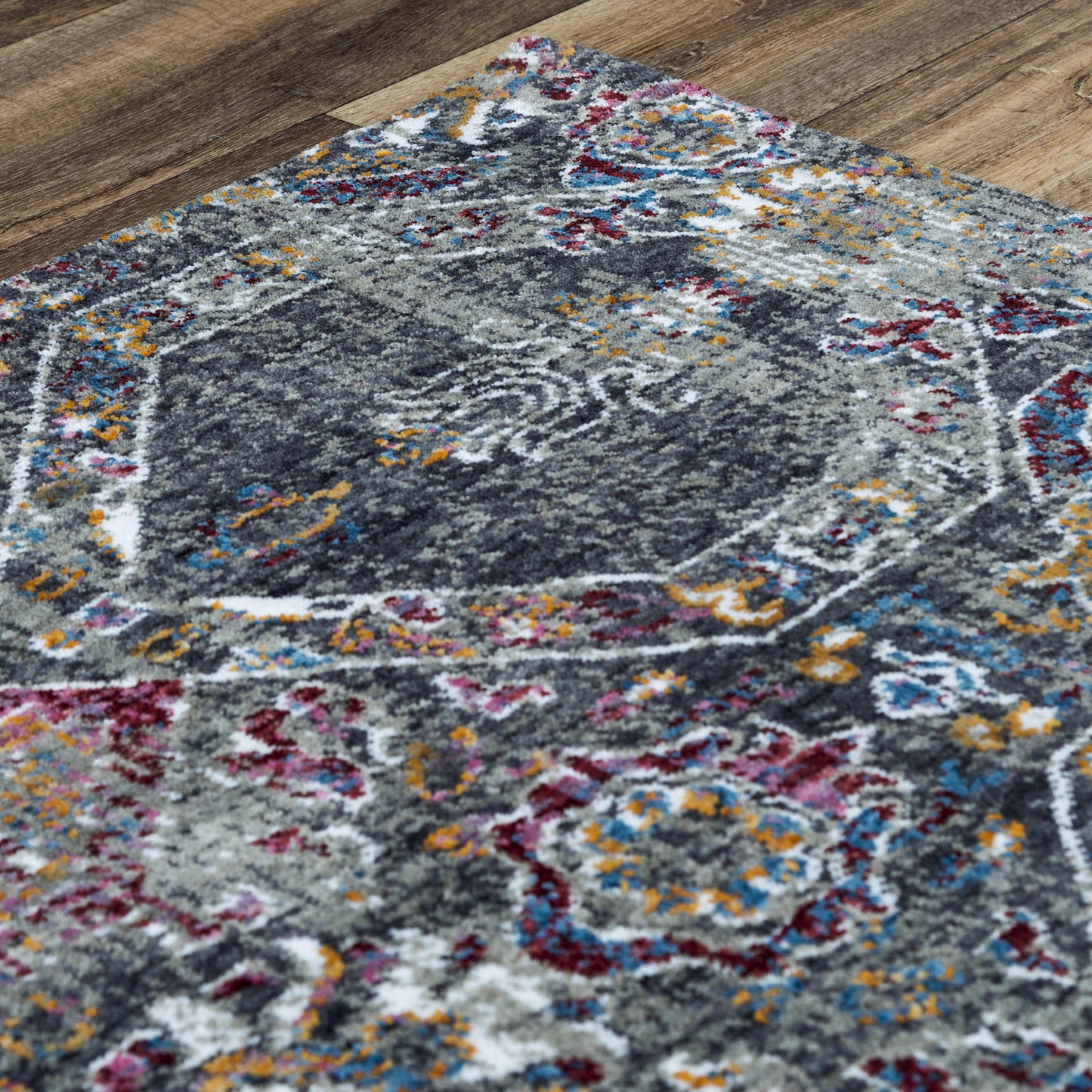 Signature SGN693 Gray Hybrid Rug - Rizzy