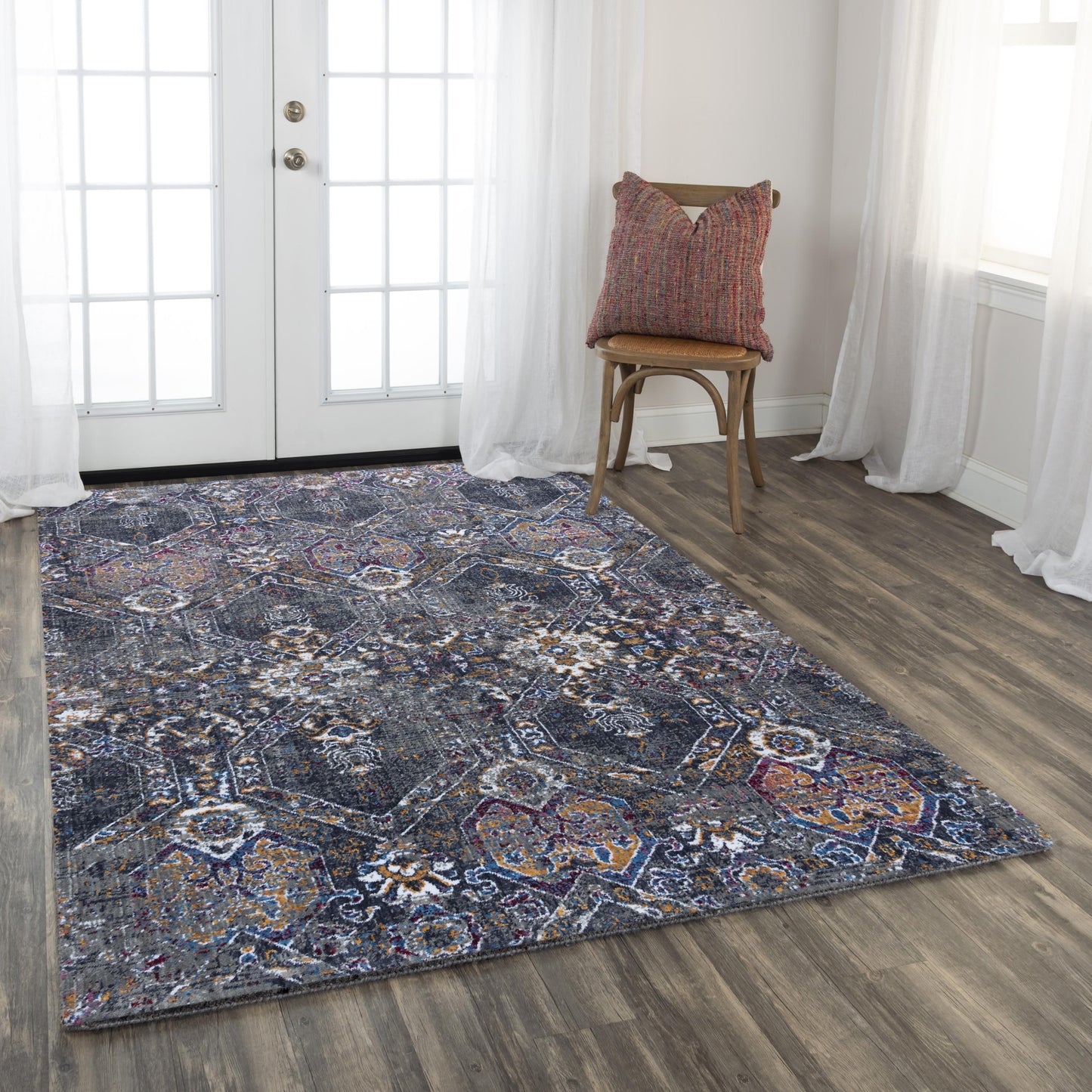 Signature SGN693 Gray Hybrid Rug - Rizzy