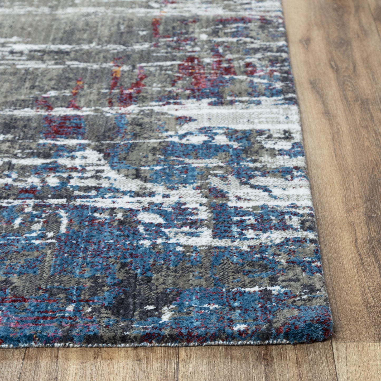 Signature SGN695 Gray Hybrid Rug - Rizzy