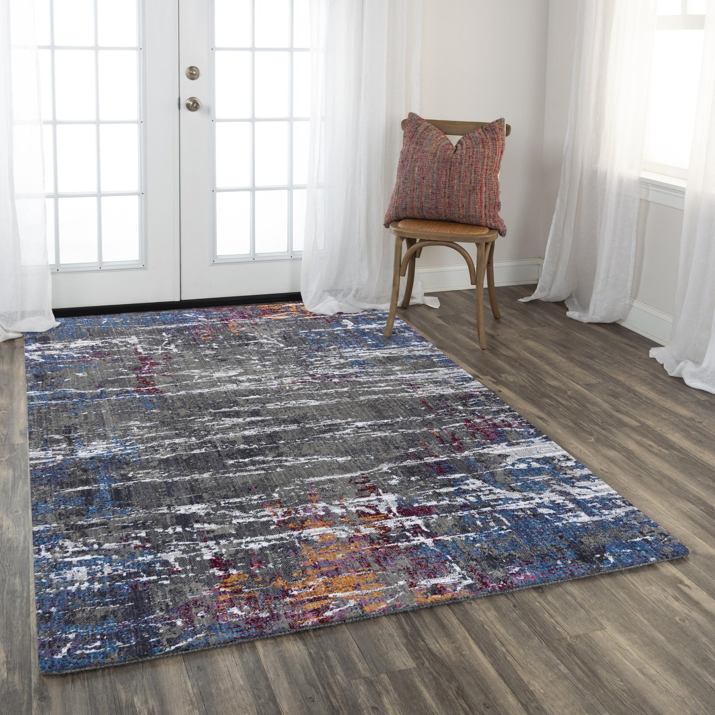 Signature SGN695 Gray Hybrid Rug - Rizzy