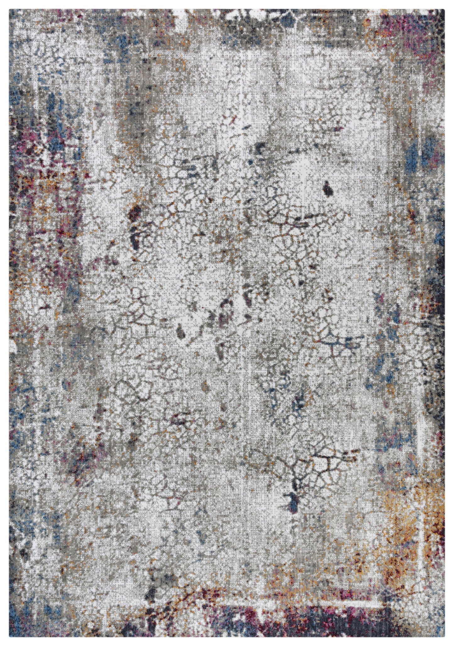 Signature SGN696 Gray/Blue Hybrid Rug - Rizzy