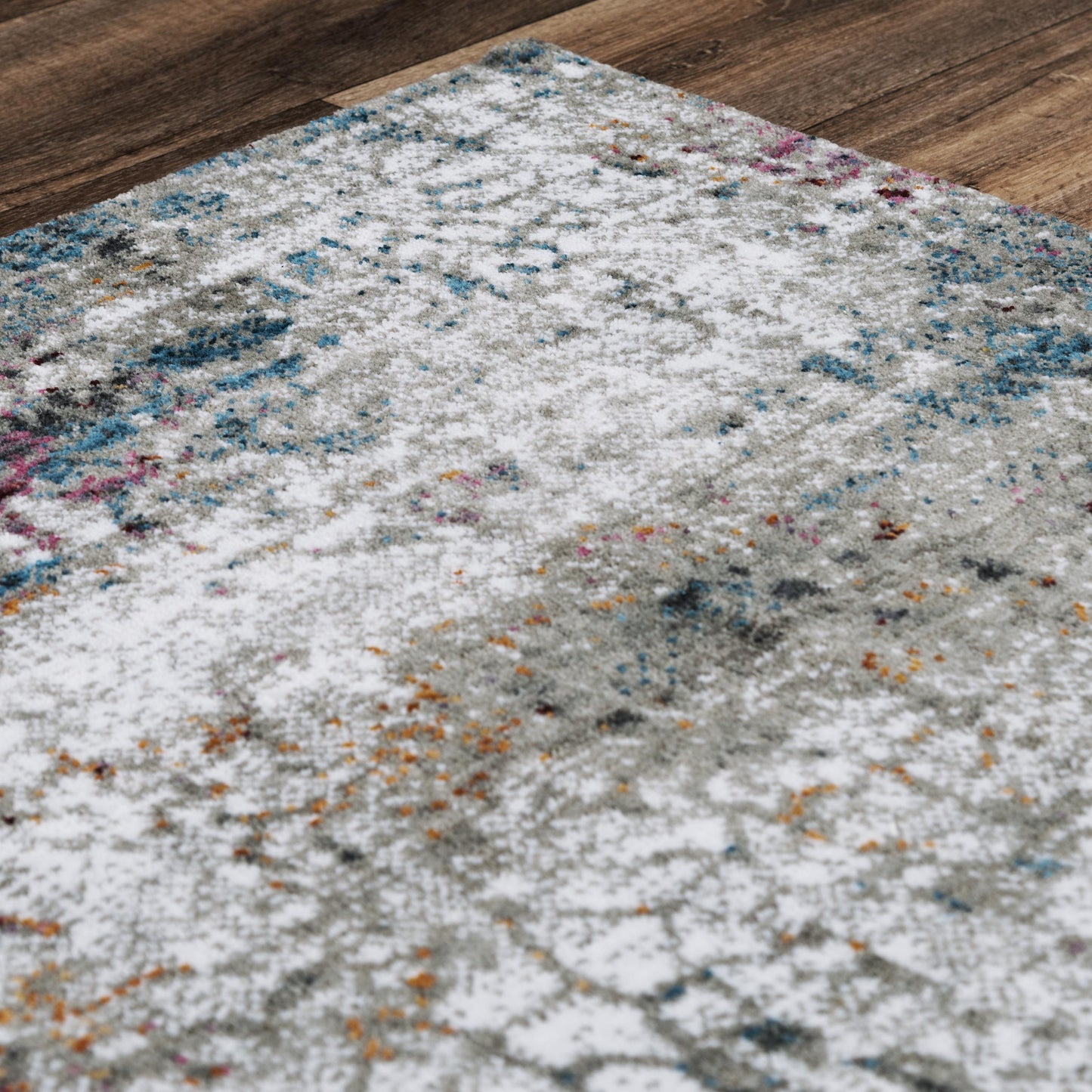 Signature SGN696 Gray/Blue Hybrid Rug - Rizzy