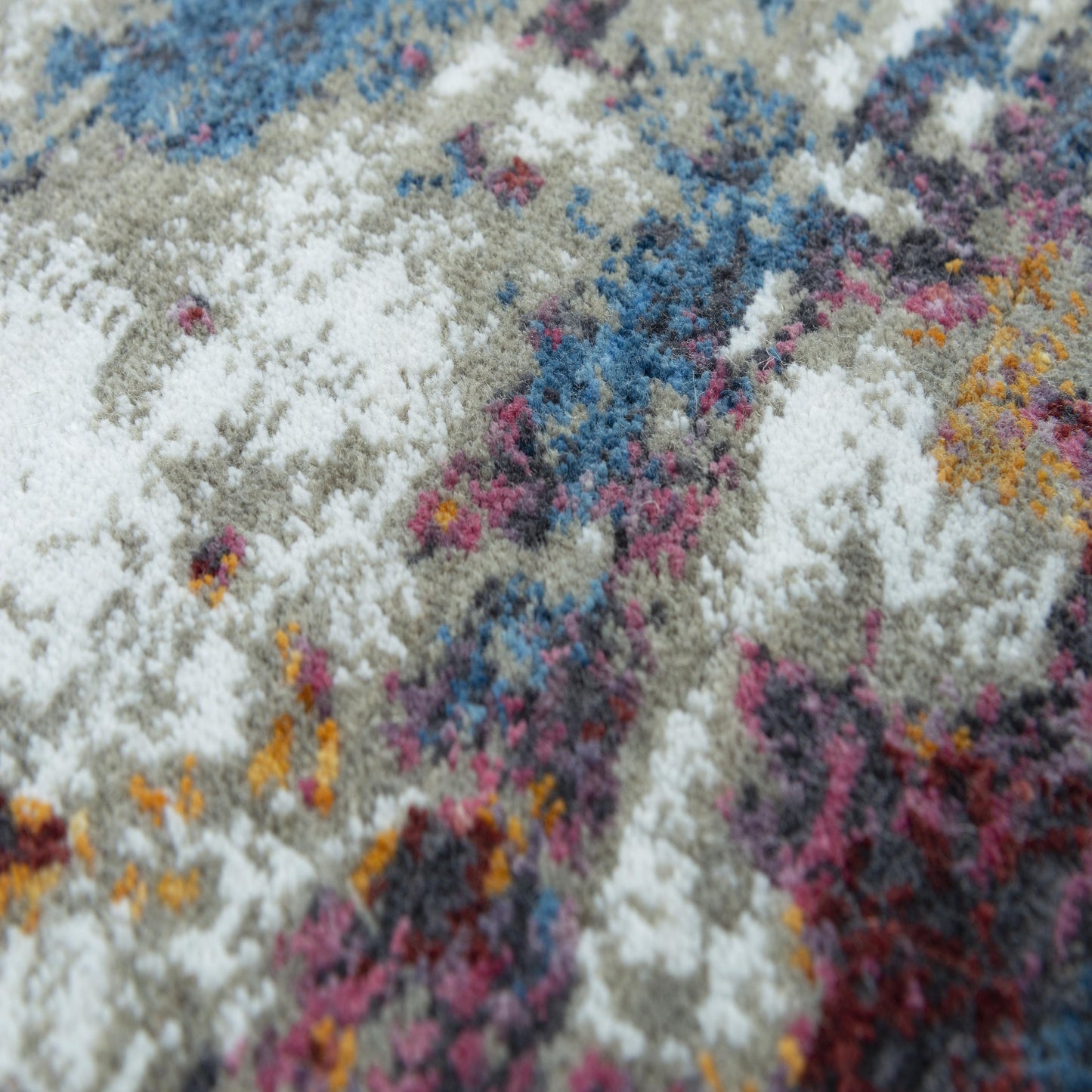 Signature SGN697 Cream/Blue Hybrid Rug - Rizzy