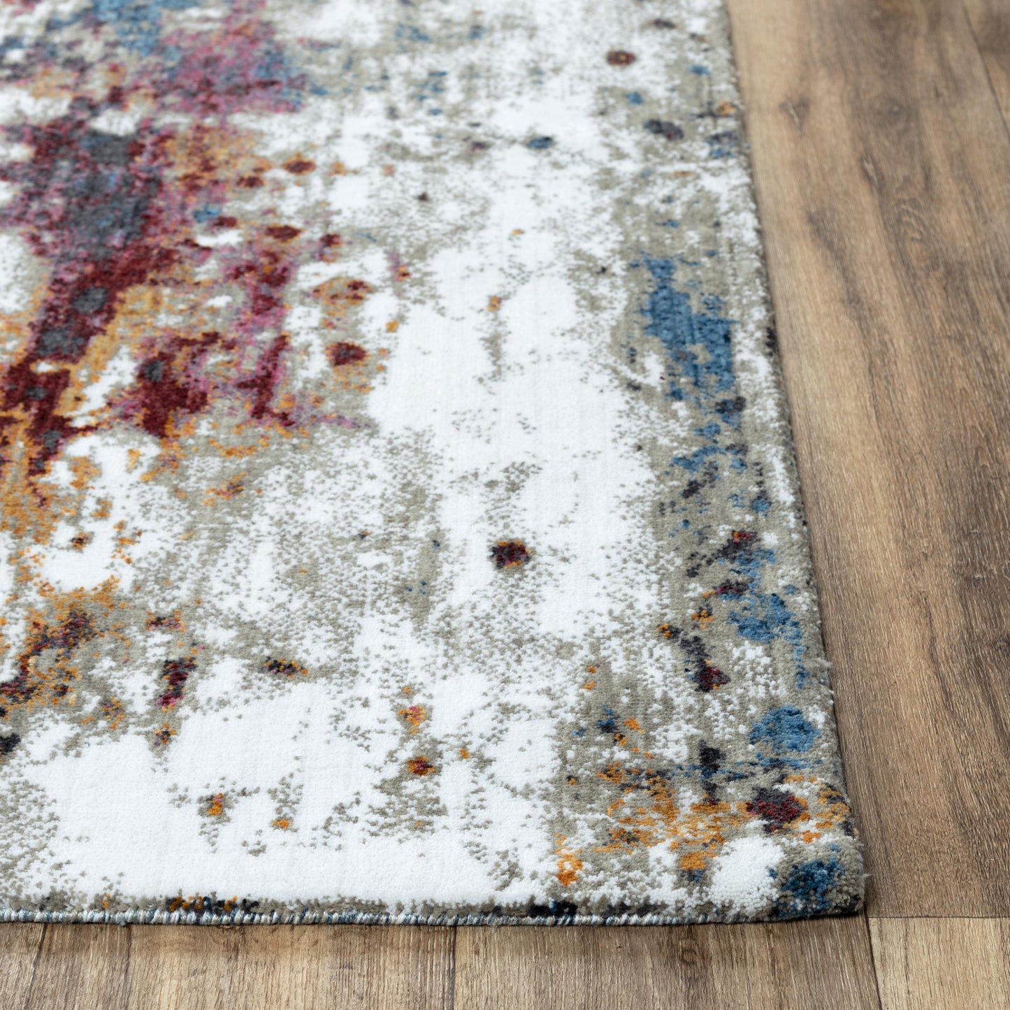 Signature SGN697 Cream/Blue Hybrid Rug - Rizzy