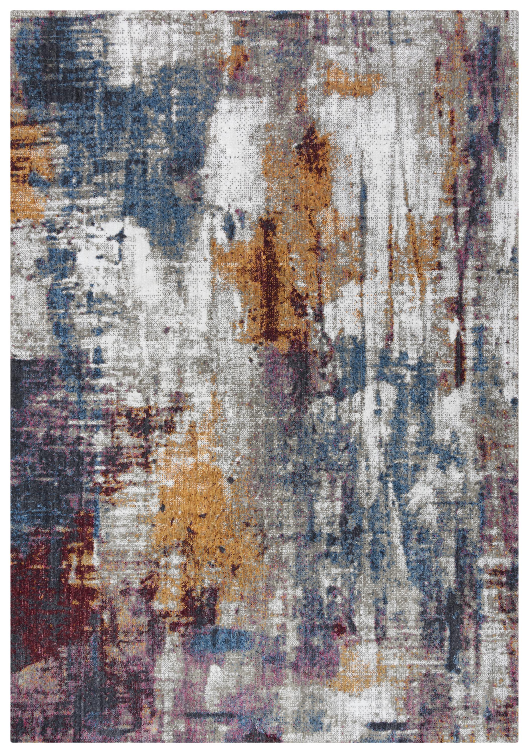 Signature SGN699 Gray/Cream Hybrid Rug - Rizzy – Rug Gallery Outlet