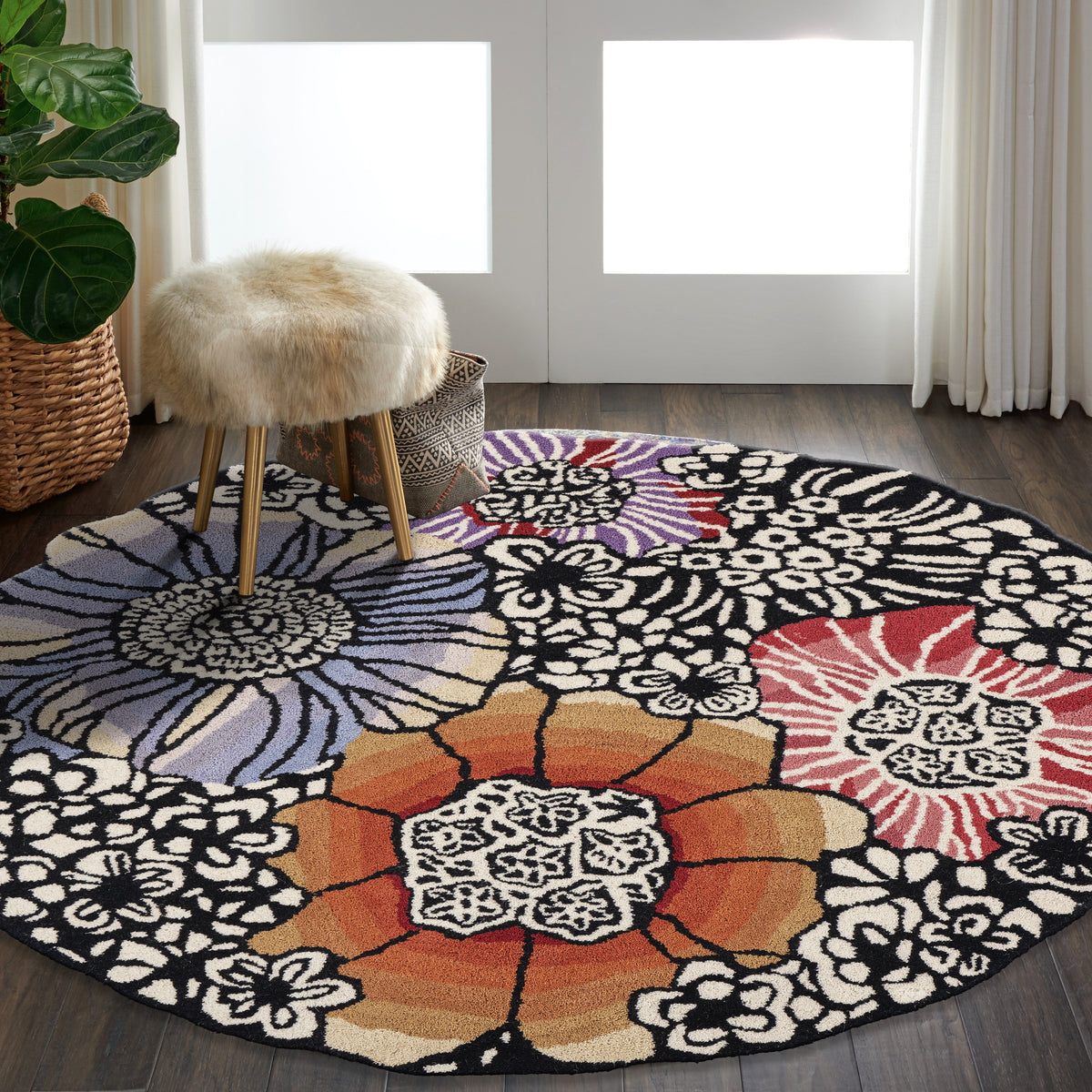 Spring Blossoms Area Rug - lifestyle view 3