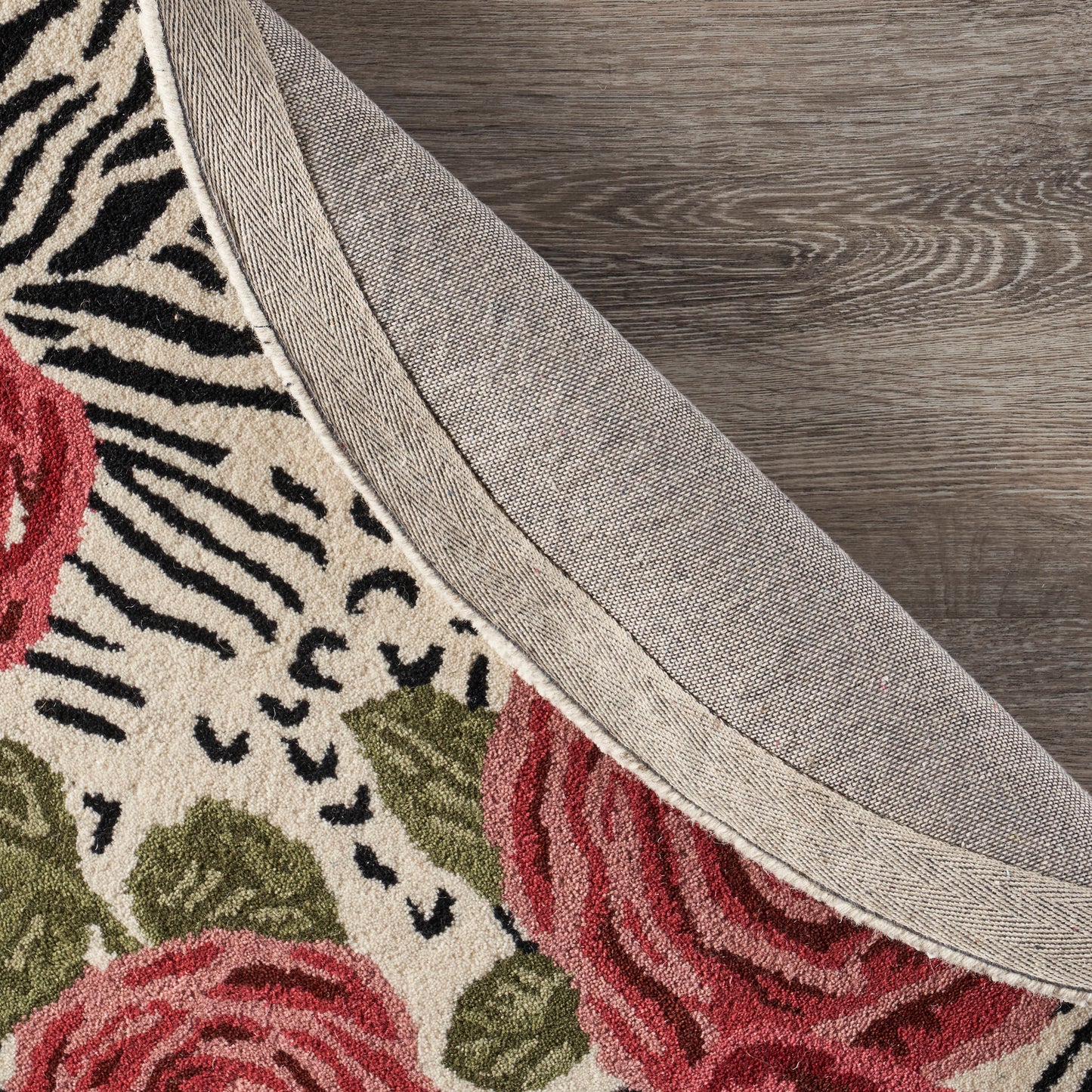 Sinuous-54107 Casual Hand-Tufted Multi Cotton Indoor Area Rug - LR Home