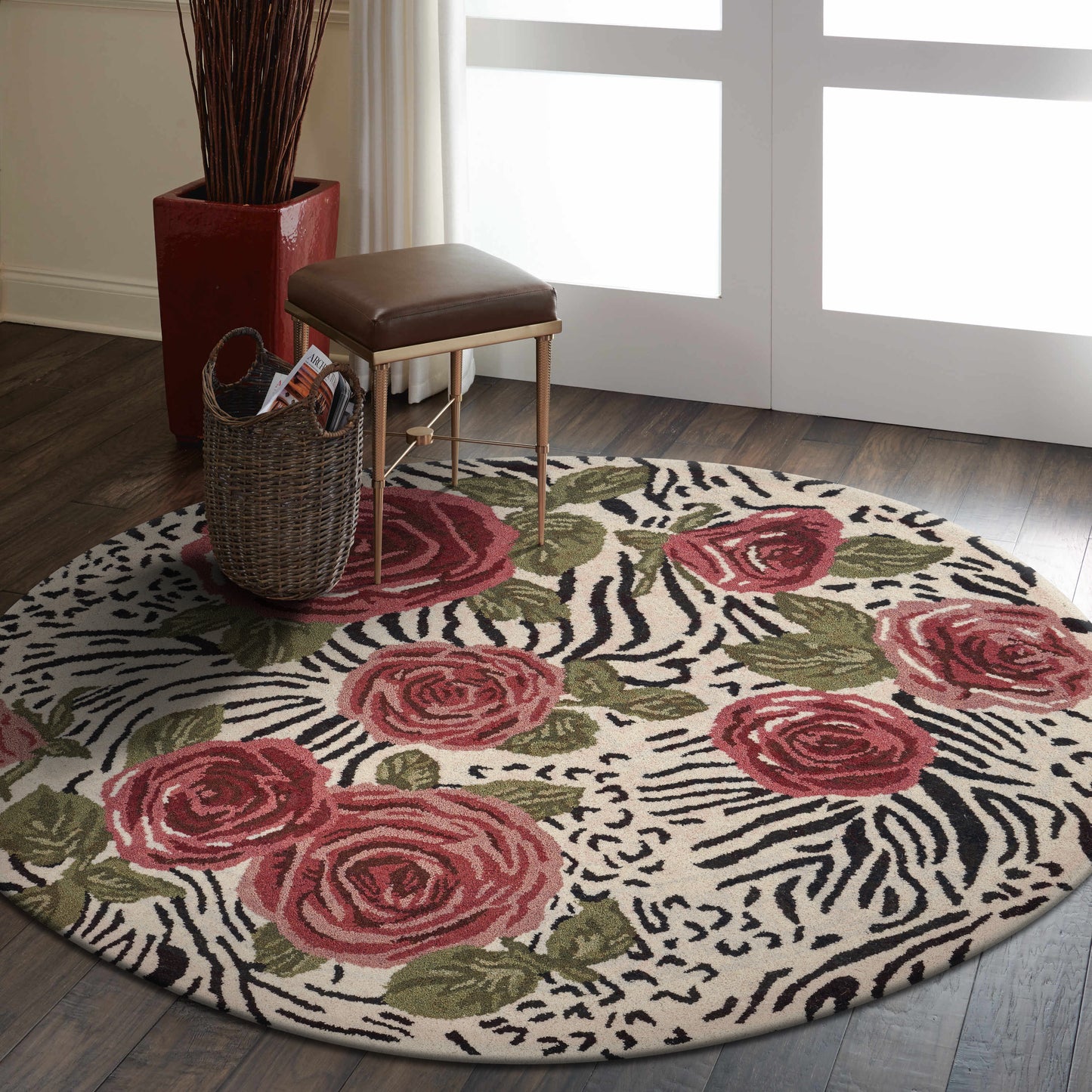 SINUO-54107 Modern/Contemporary Hand-Tufted Multi Wool Indoor Area Rugs - LR Home