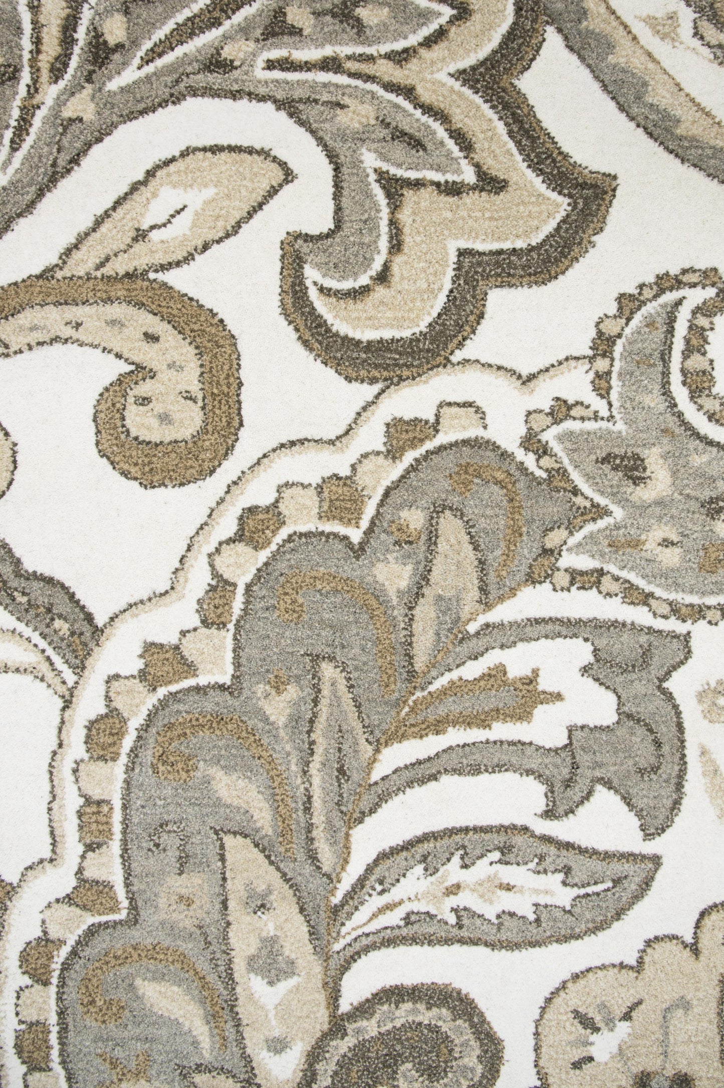 Suffolk SK326A Beige Hand-Tufted Rug - Rizzy