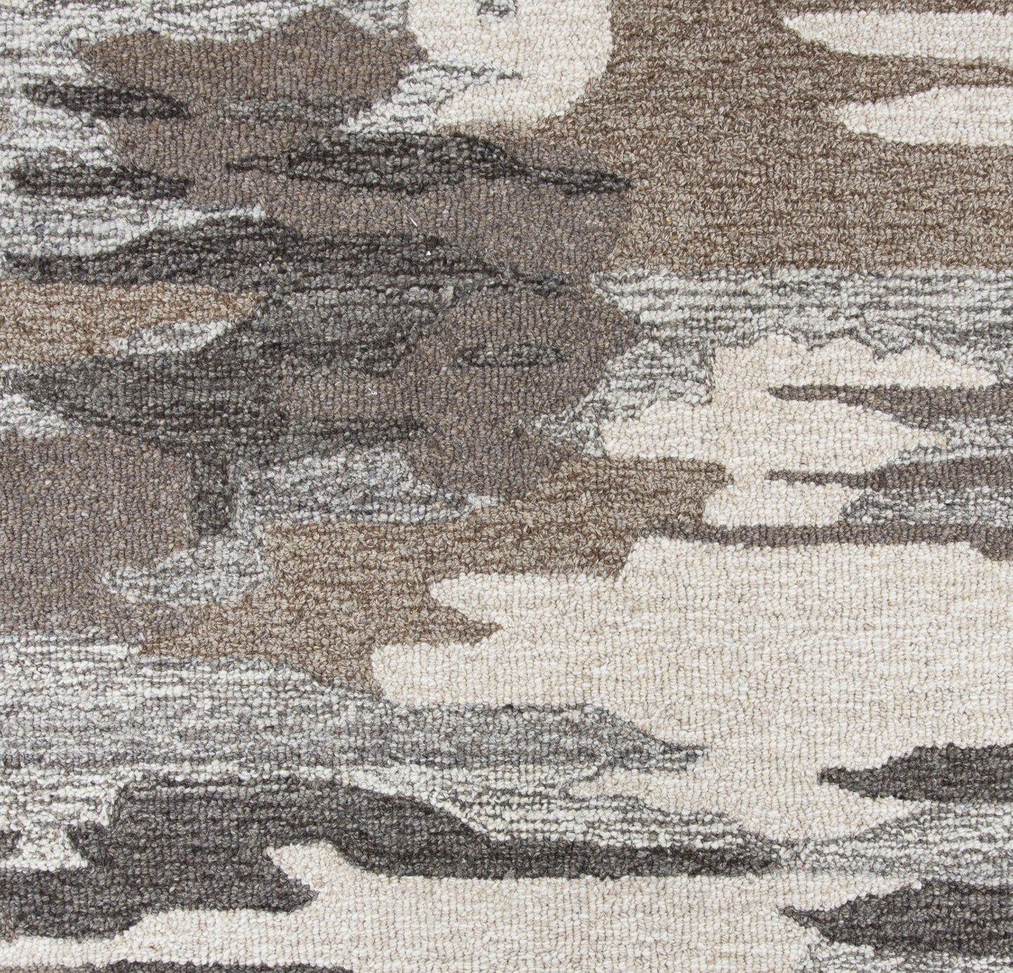 Suffolk SK332A Brown Hand-Tufted Rug - Rizzy