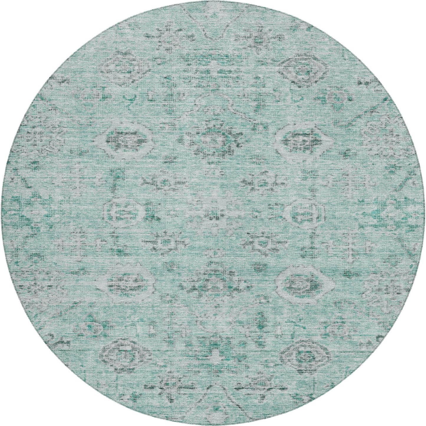 Machine Made Solace SL10 Teal - Dalyn Rugs