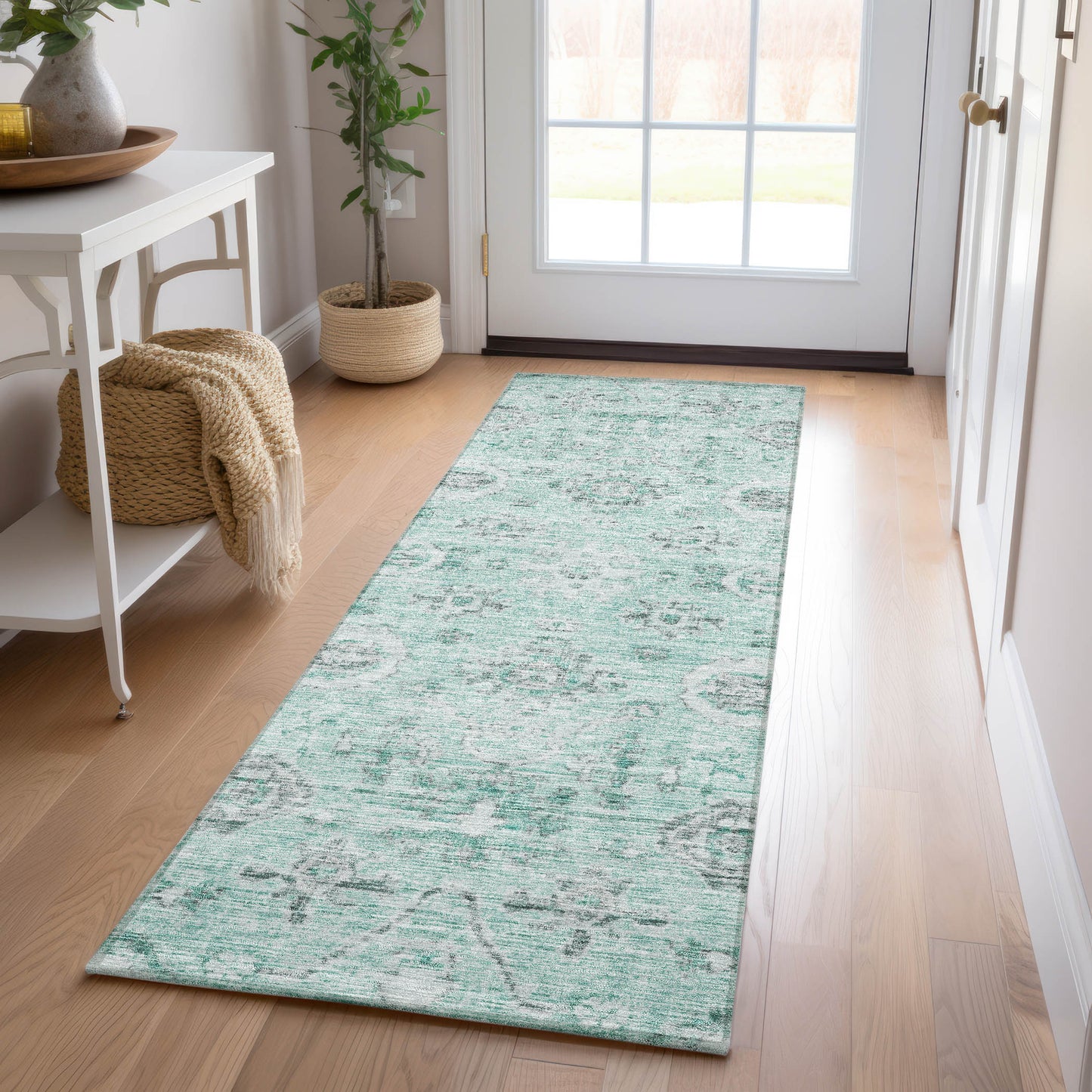 Machine Made Solace SL10 Teal - Dalyn Rugs