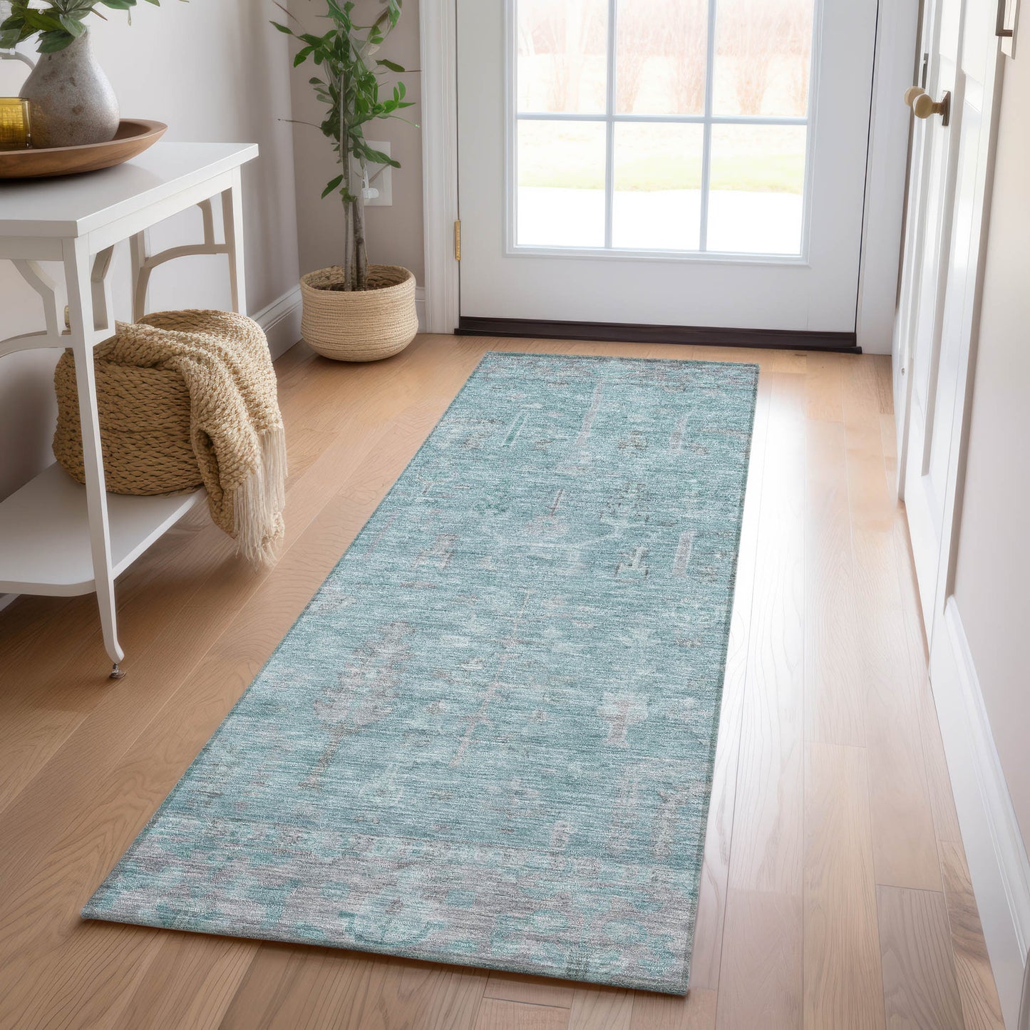 Machine Made Solace SL11 Aqua - Dalyn Rugs