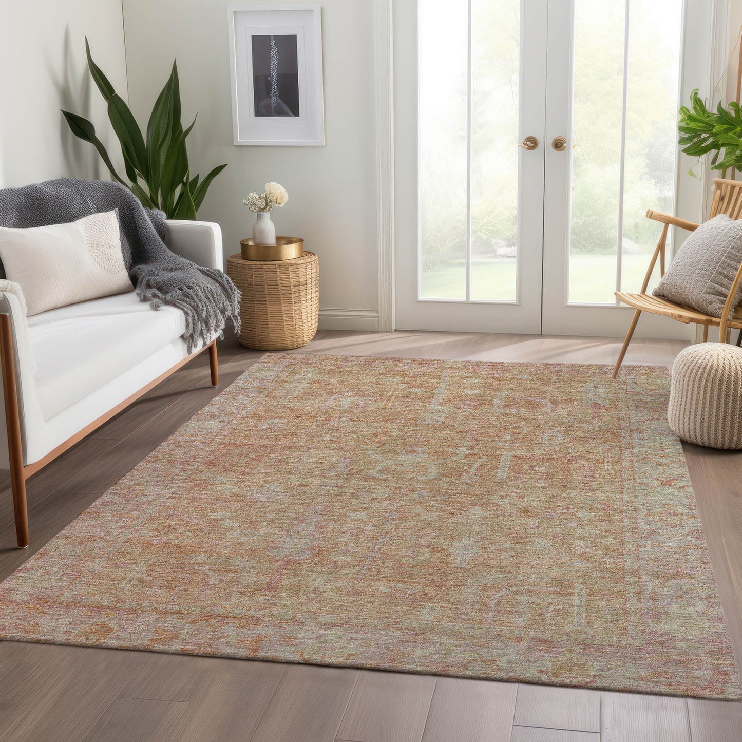 Machine Made Solace SL11 Coral - Dalyn Rugs